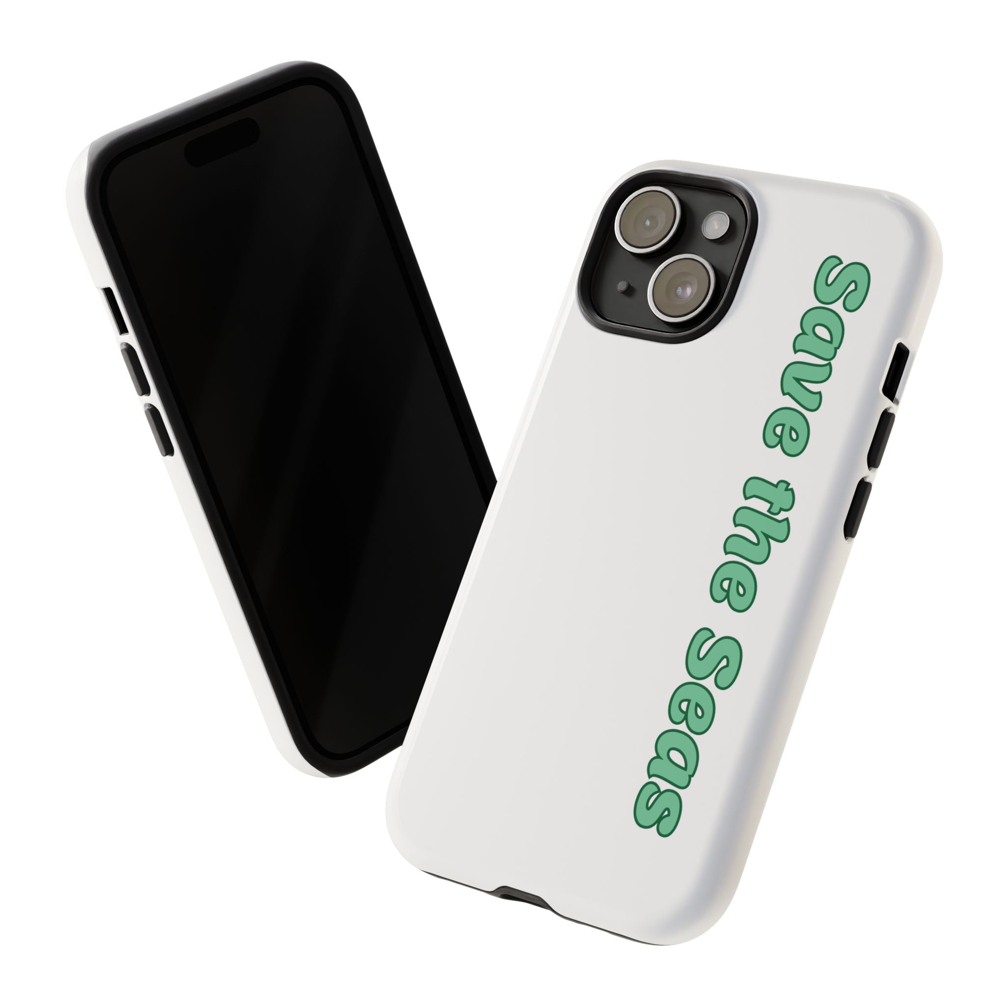 Save the Seas Phone Case - Eco-Friendly Ocean Conservation Protective Case