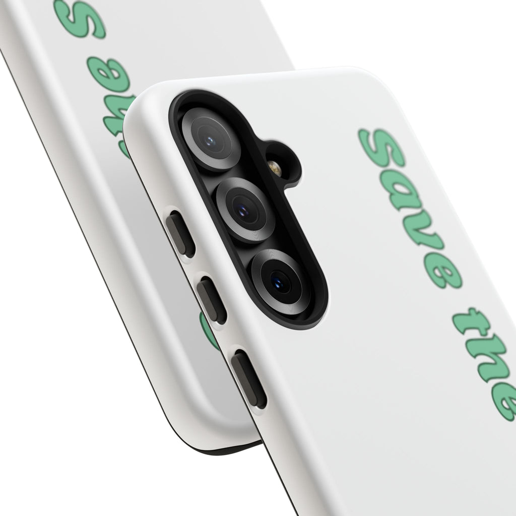 Save the Seas Phone Case - Eco-Friendly Ocean Conservation Protective Case