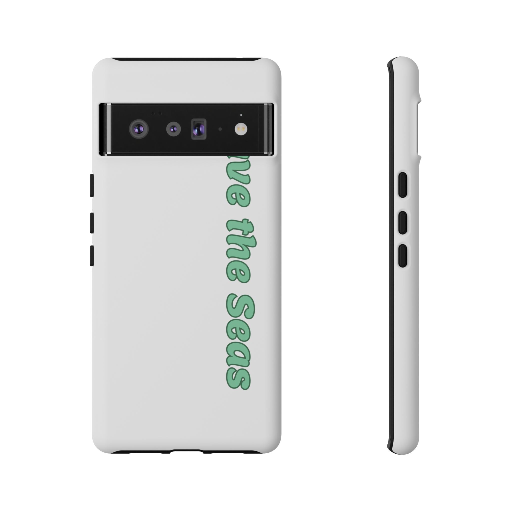 Save the Seas Phone Case - Eco-Friendly Ocean Conservation Protective Case