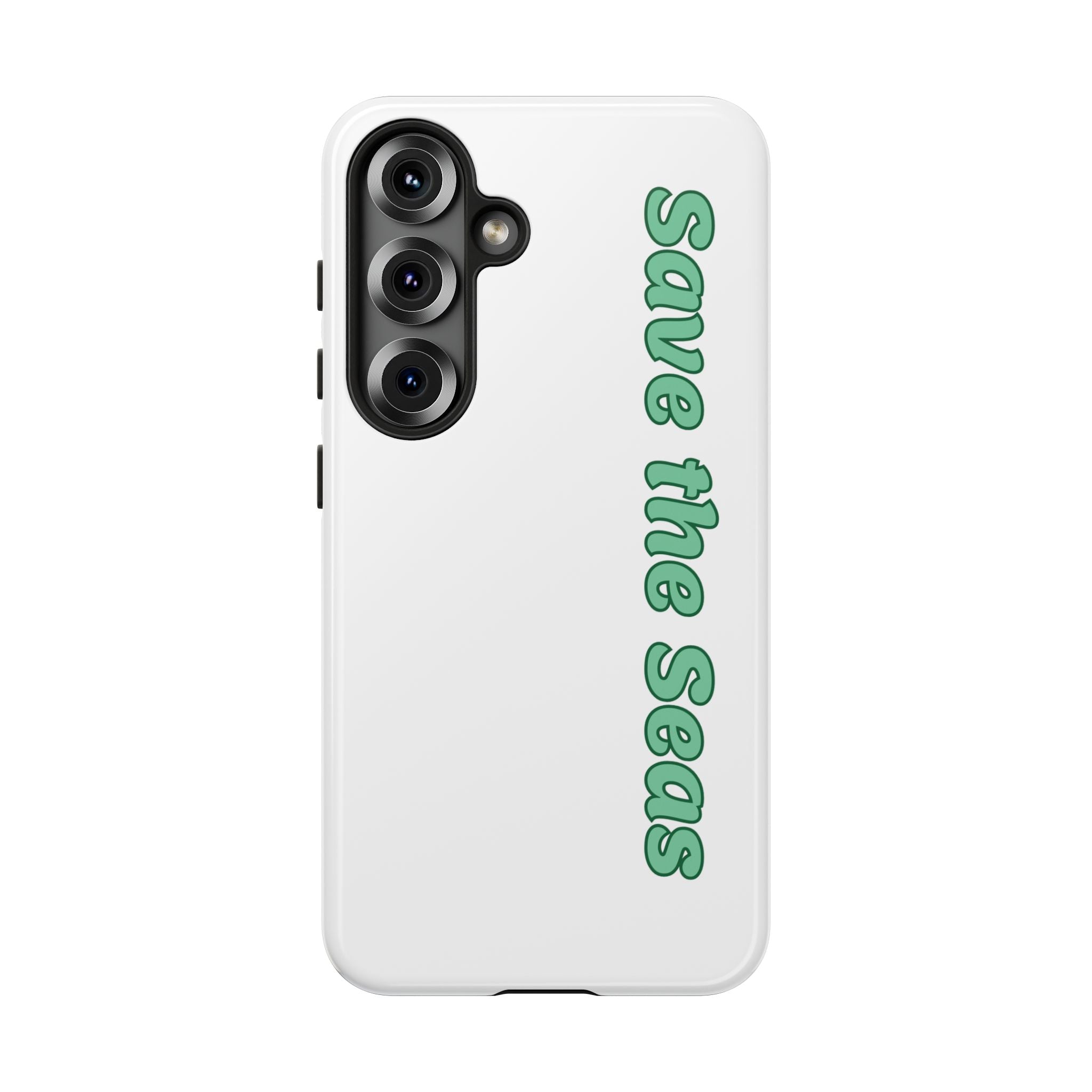 Save the Seas Phone Case - Eco-Friendly Ocean Conservation Protective Case