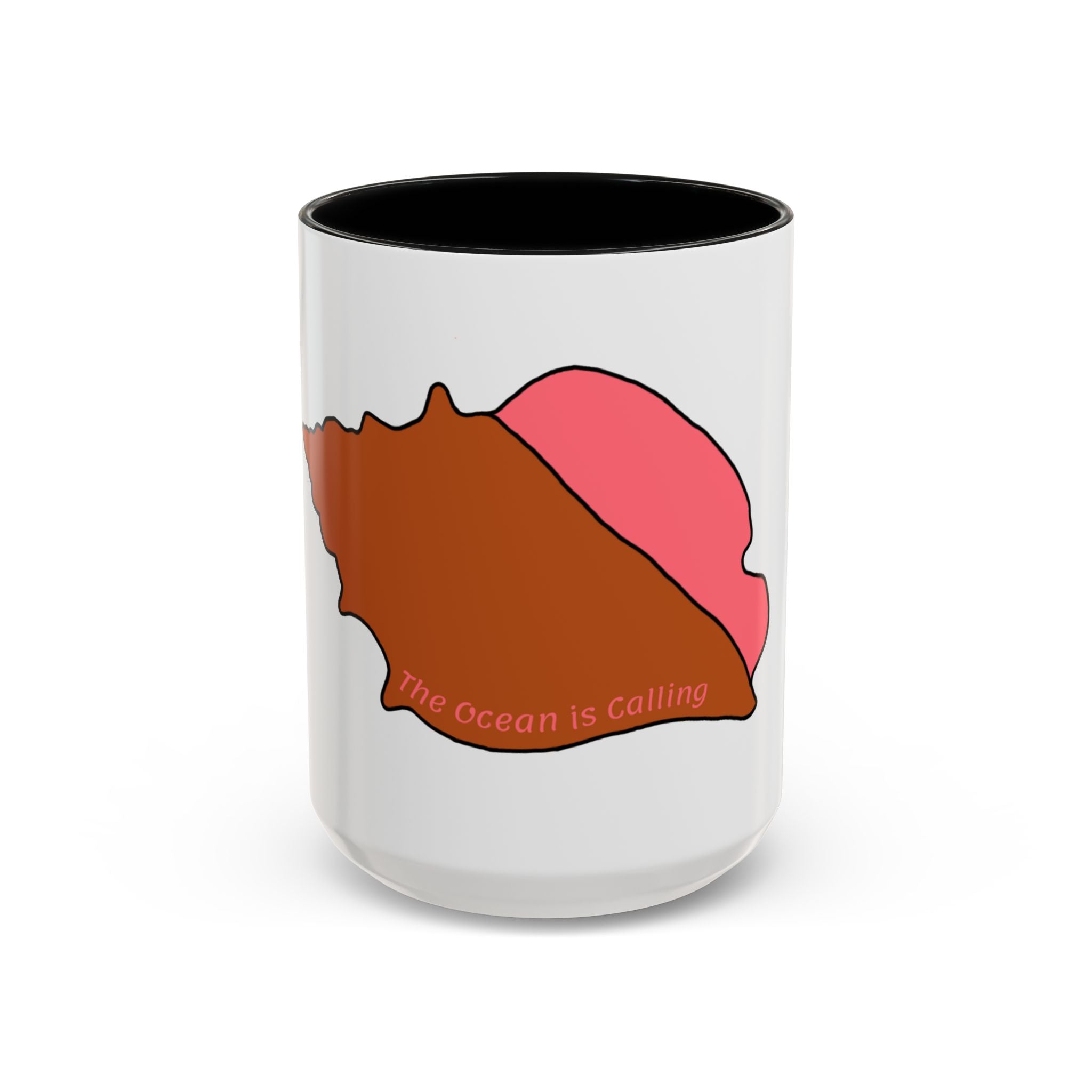 Conch Shell Accent Coffee Mug