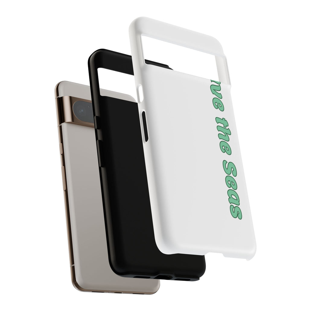 Save the Seas Phone Case - Eco-Friendly Ocean Conservation Protective Case