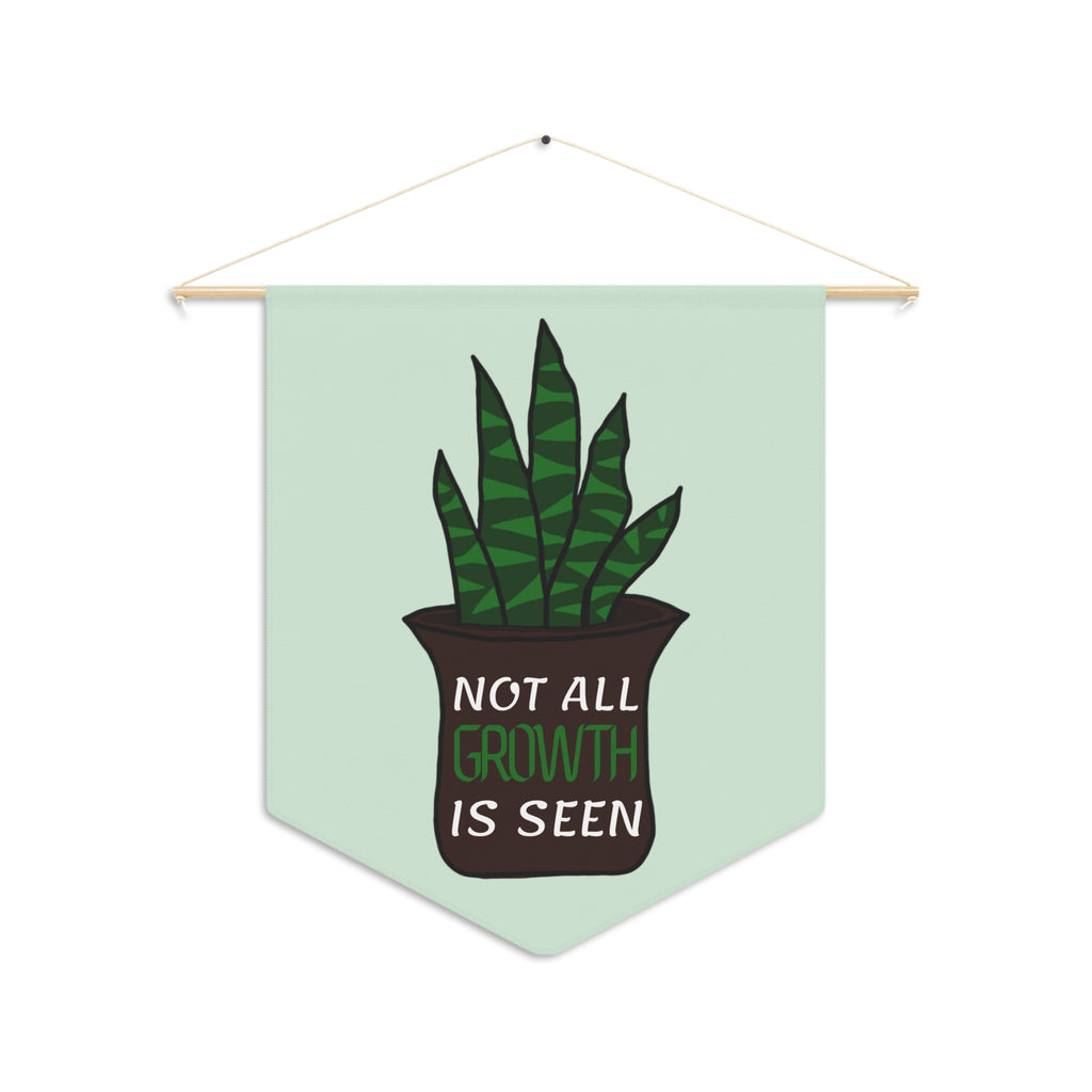 Pennant Wall Flag - Plant Quote Decor