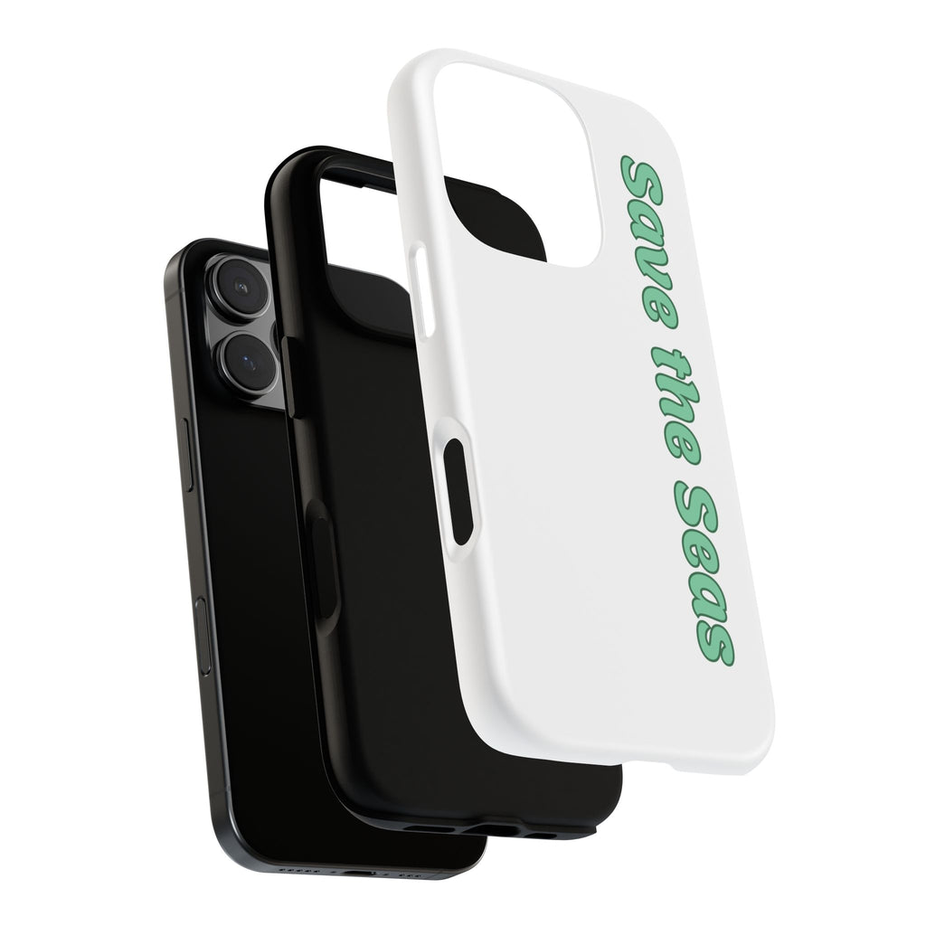 Save the Seas Phone Case - Eco-Friendly Ocean Conservation Protective Case