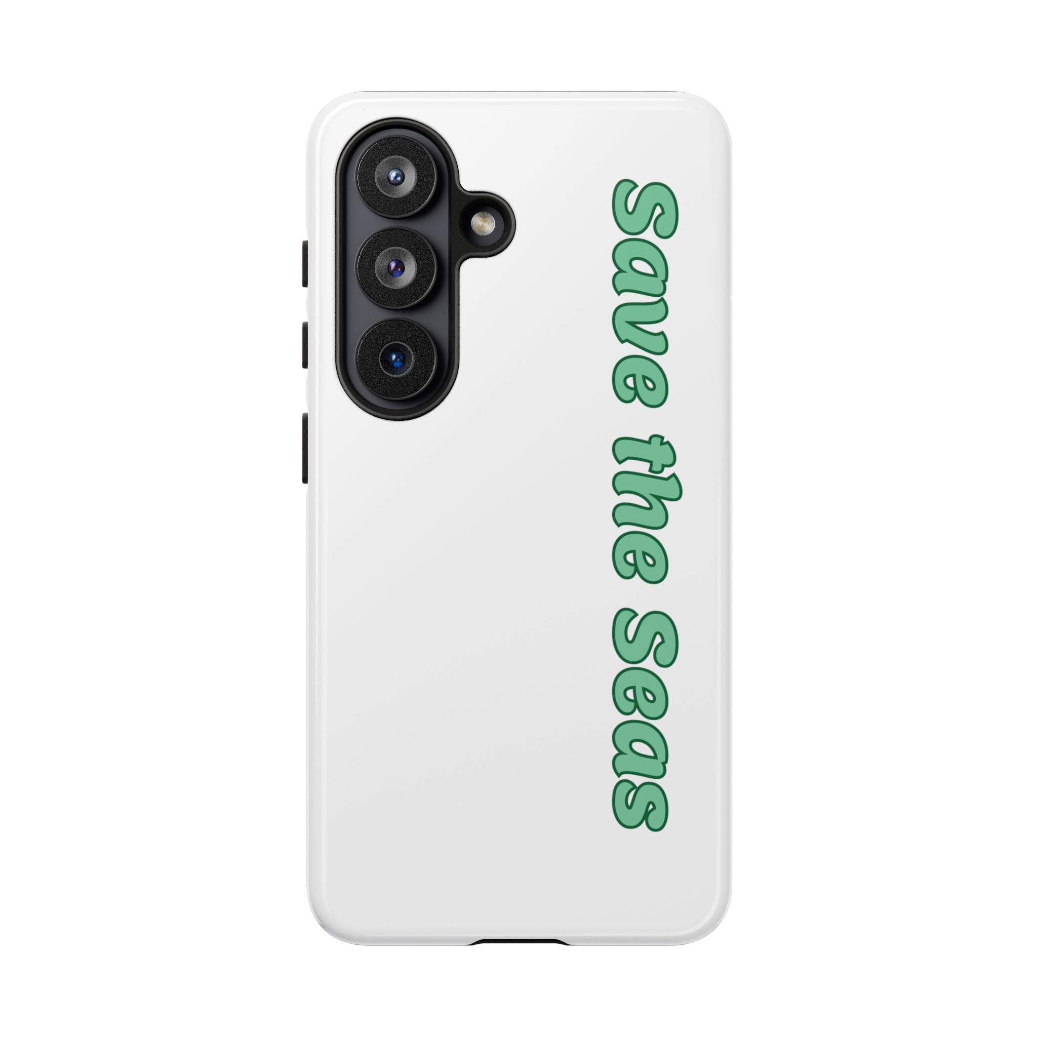 Save the Seas Phone Case - Eco-Friendly Ocean Conservation Protective Case
