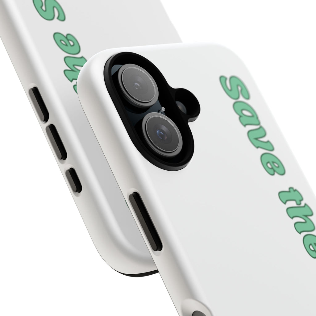 Save the Seas Phone Case - Eco-Friendly Ocean Conservation Protective Case