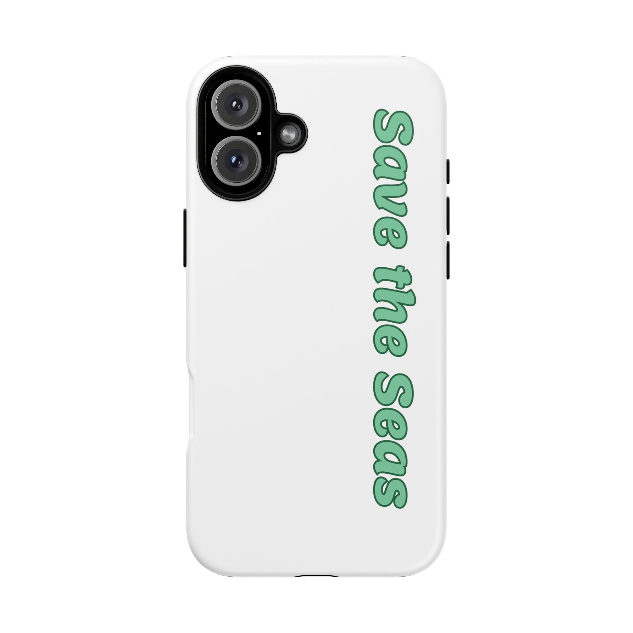 Save the Seas Phone Case - Eco-Friendly Ocean Conservation Protective Case