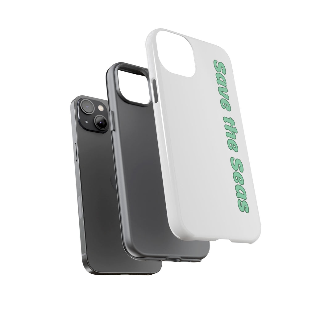 Save the Seas Phone Case - Eco-Friendly Ocean Conservation Protective Case