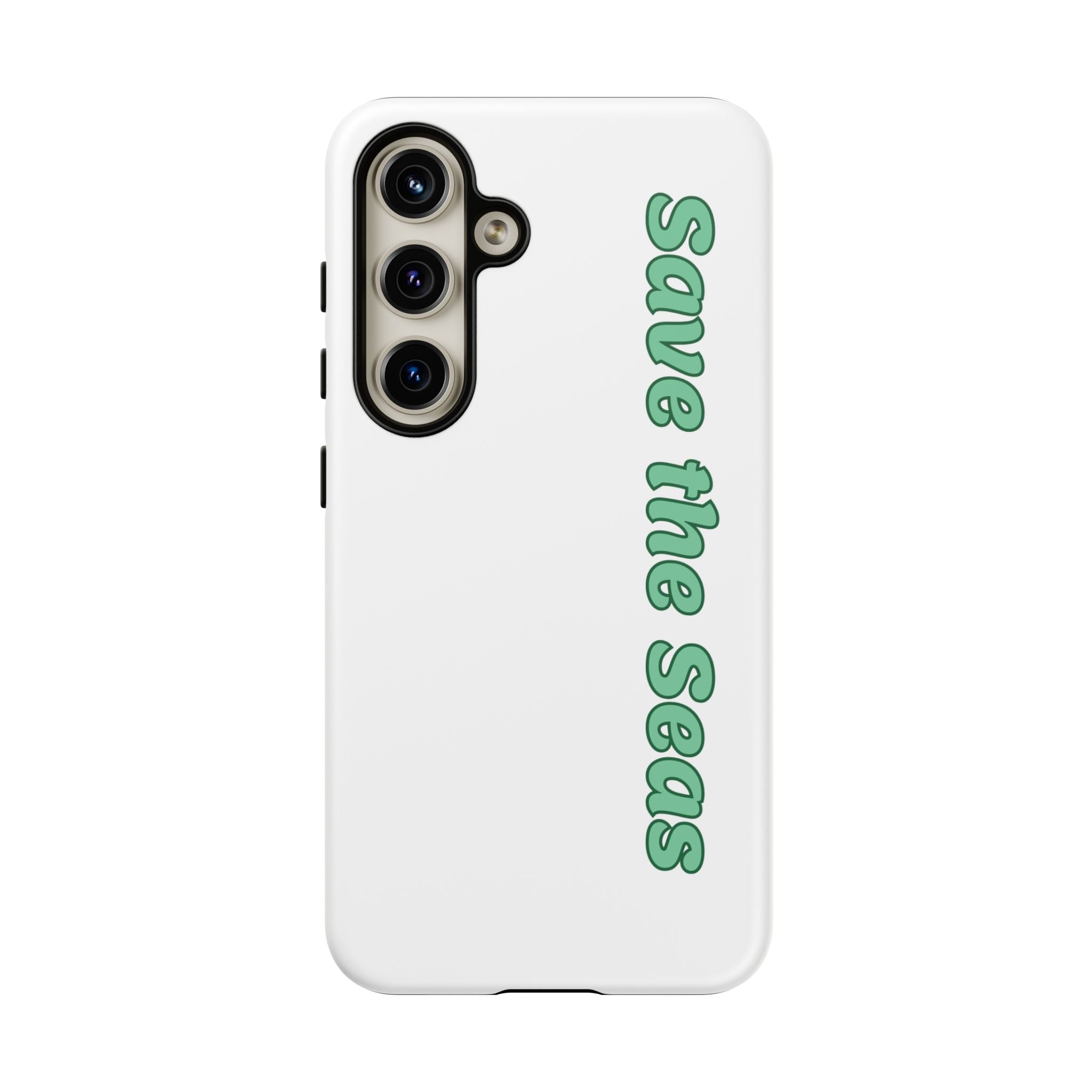 Save the Seas Phone Case - Eco-Friendly Ocean Conservation Protective Case