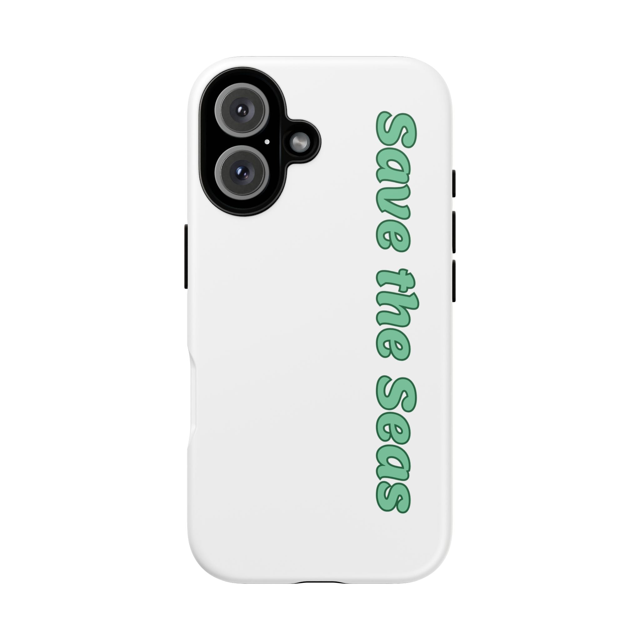 Save the Seas Phone Case - Eco-Friendly Ocean Conservation Protective Case