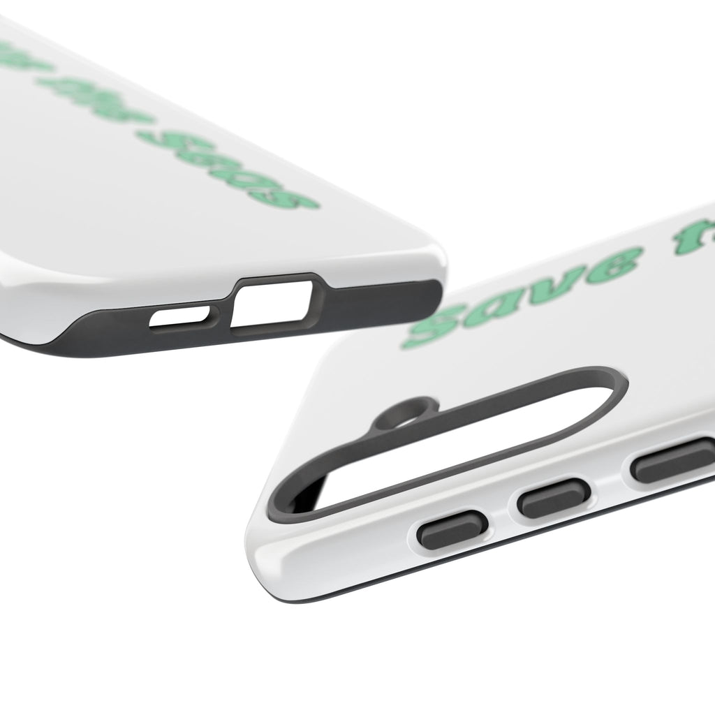 Save the Seas Phone Case - Eco-Friendly Ocean Conservation Protective Case