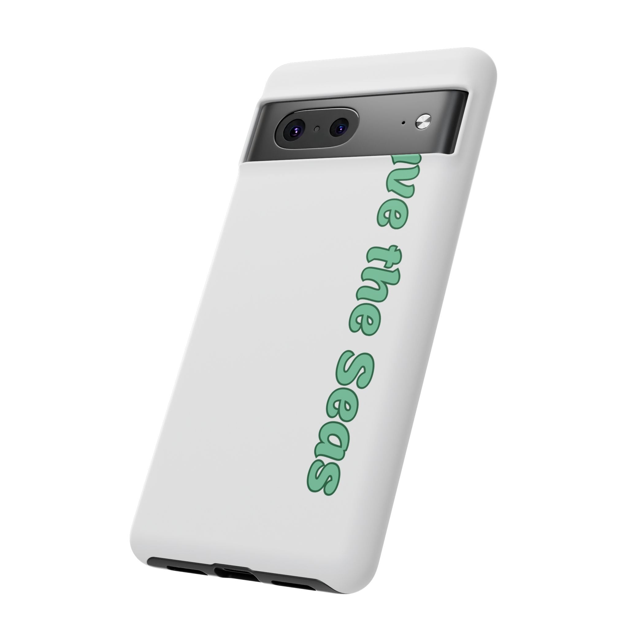 Save the Seas Phone Case - Eco-Friendly Ocean Conservation Protective Case