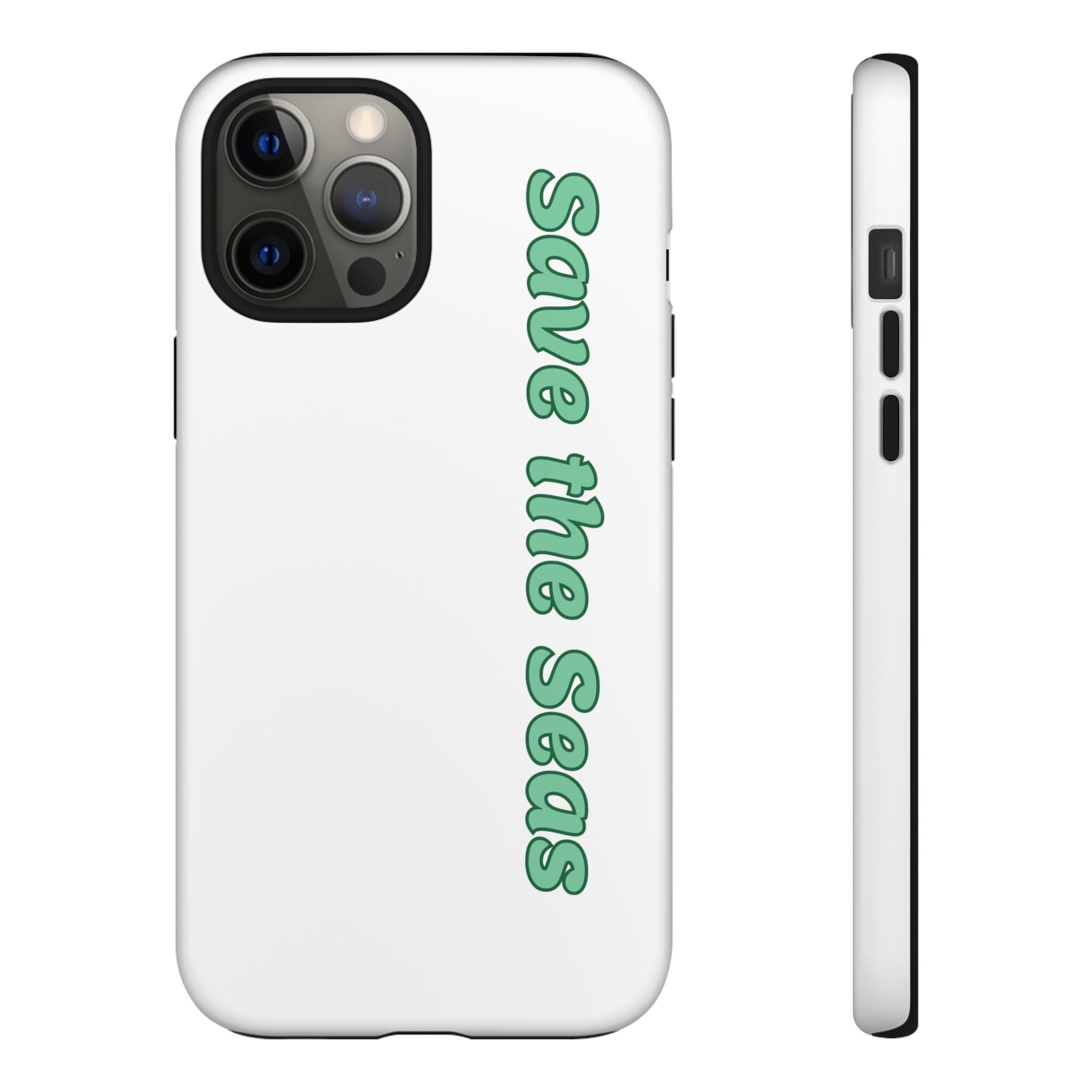 Save the Seas Phone Case - Eco-Friendly Ocean Conservation Protective Case