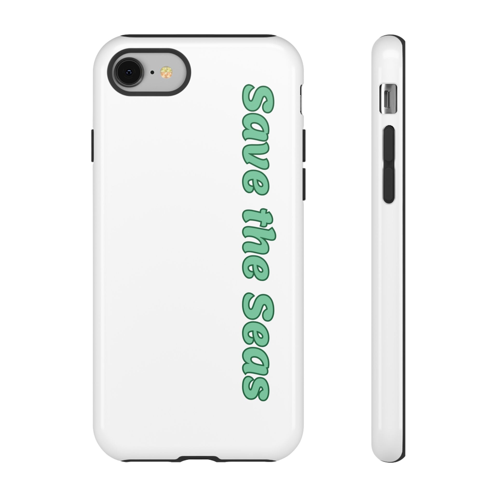 Save the Seas Phone Case - Eco-Friendly Ocean Conservation Protective Case
