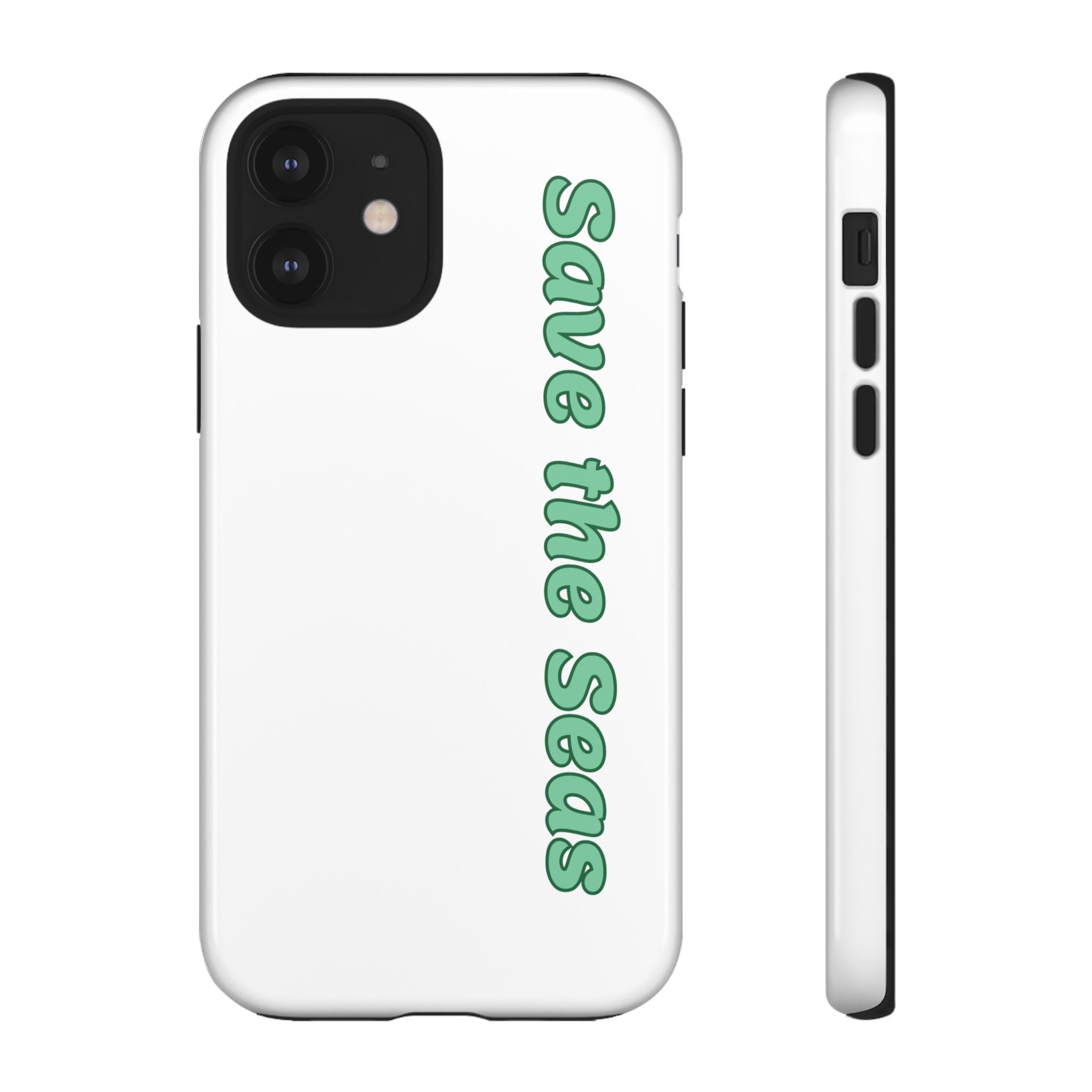 Save the Seas Phone Case - Eco-Friendly Ocean Conservation Protective Case