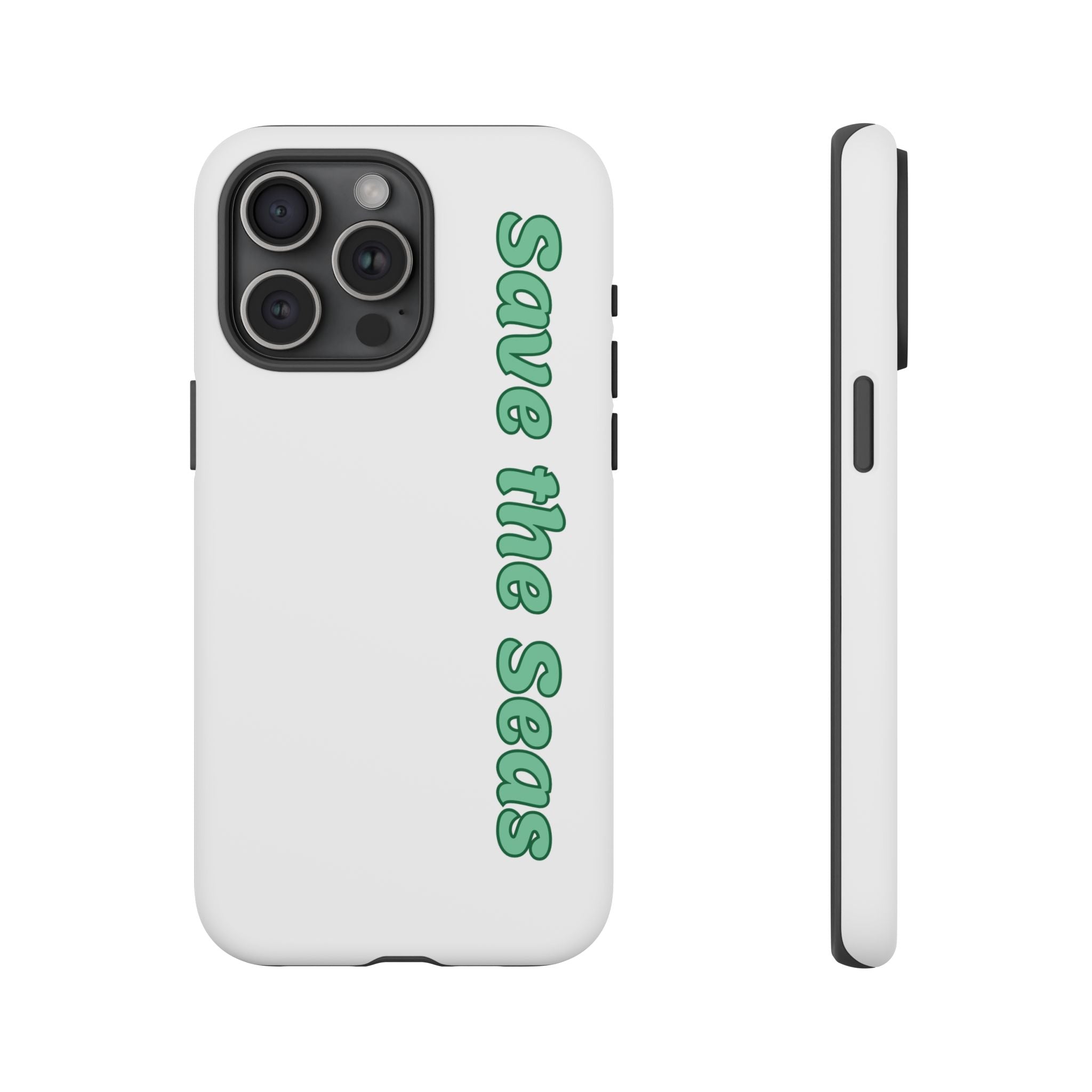 Save the Seas Phone Case - Eco-Friendly Ocean Conservation Protective Case