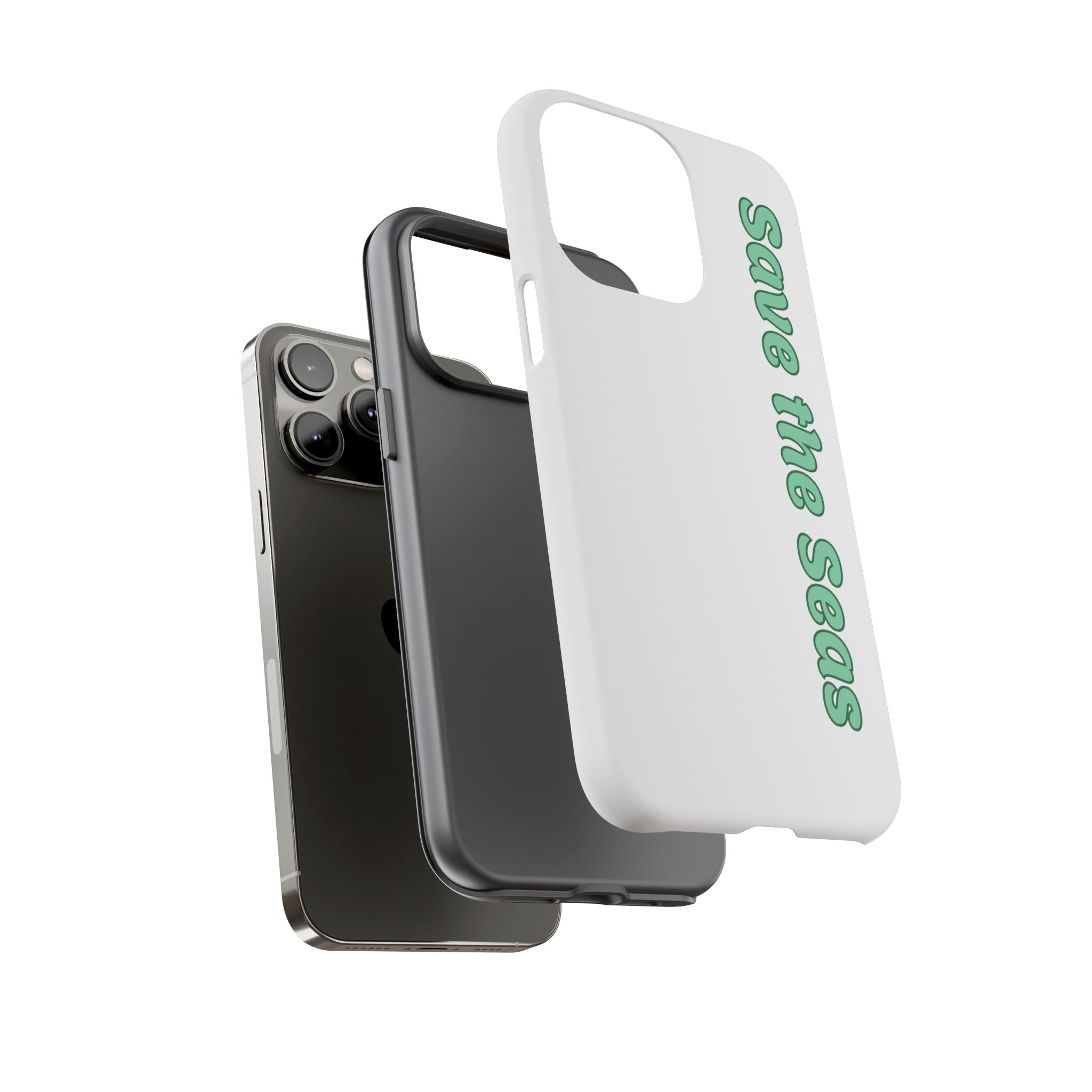 Save the Seas Phone Case - Eco-Friendly Ocean Conservation Protective Case