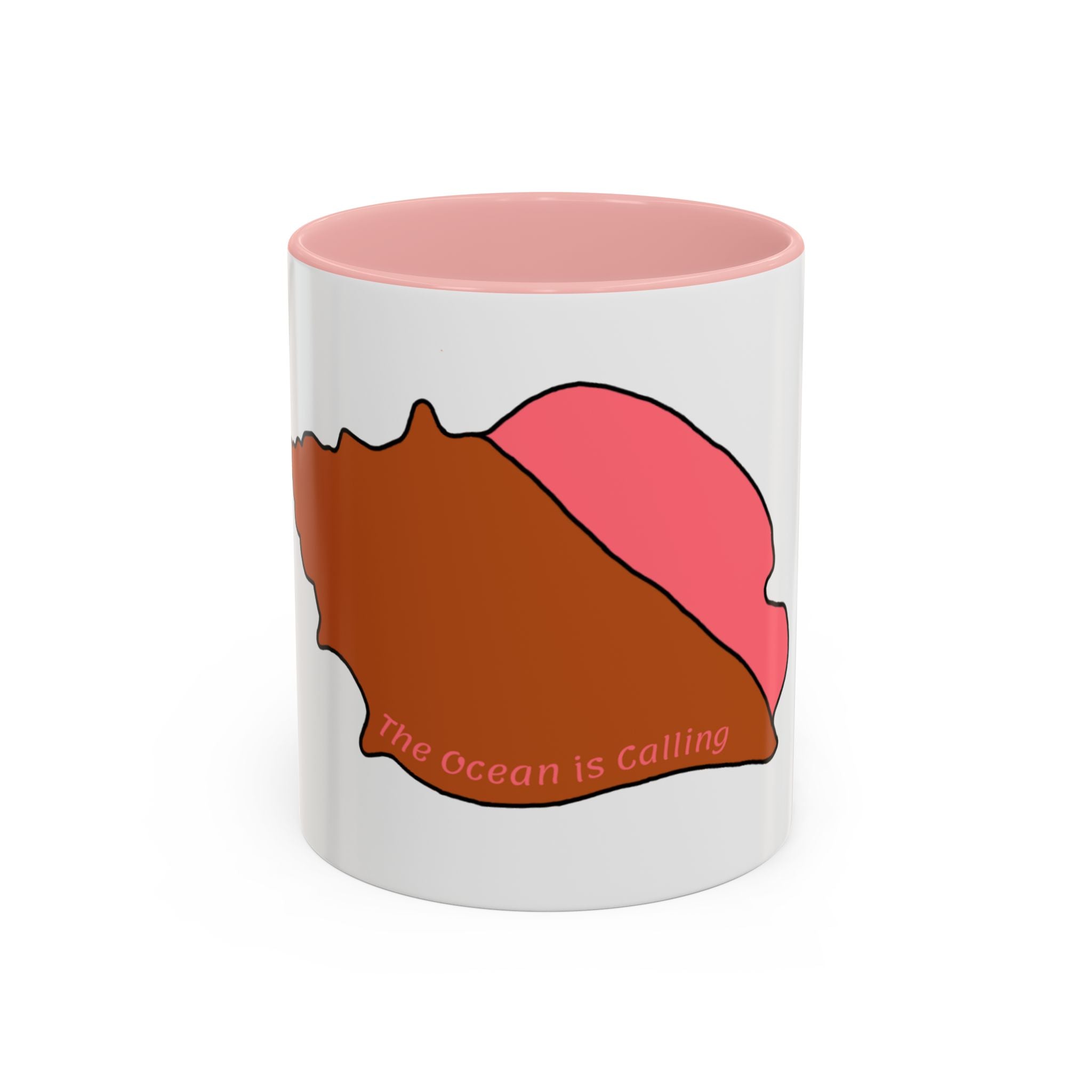 Conch Shell Accent Coffee Mug