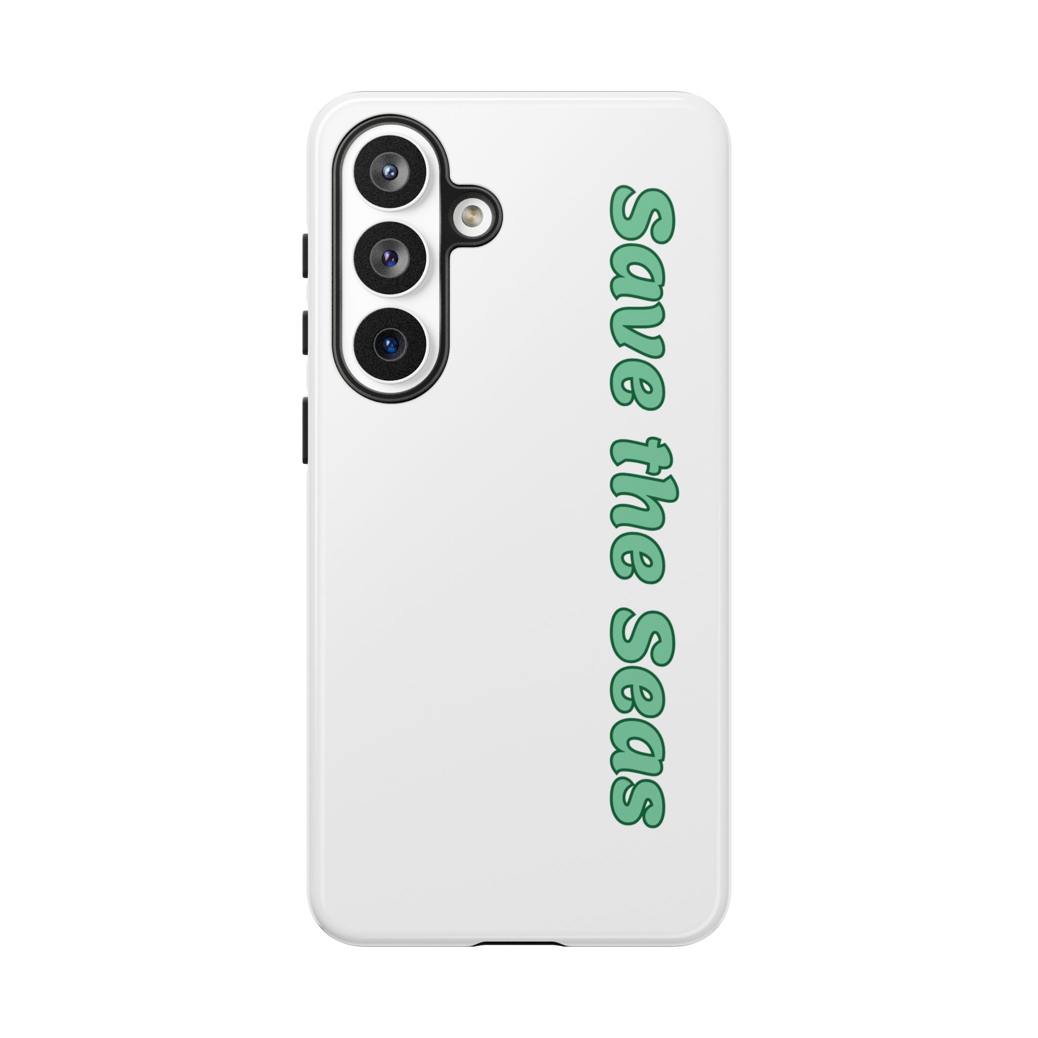 Save the Seas Phone Case - Eco-Friendly Ocean Conservation Protective Case