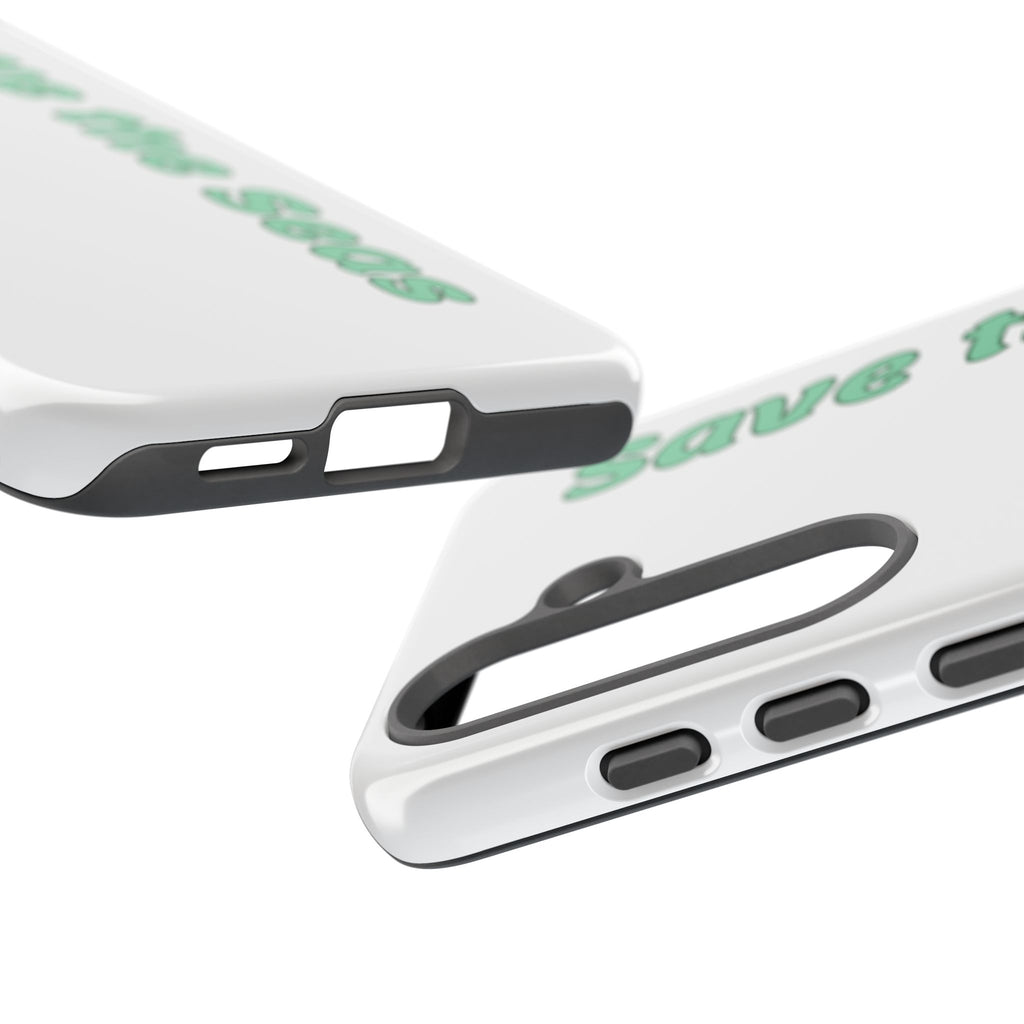 Save the Seas Phone Case - Eco-Friendly Ocean Conservation Protective Case