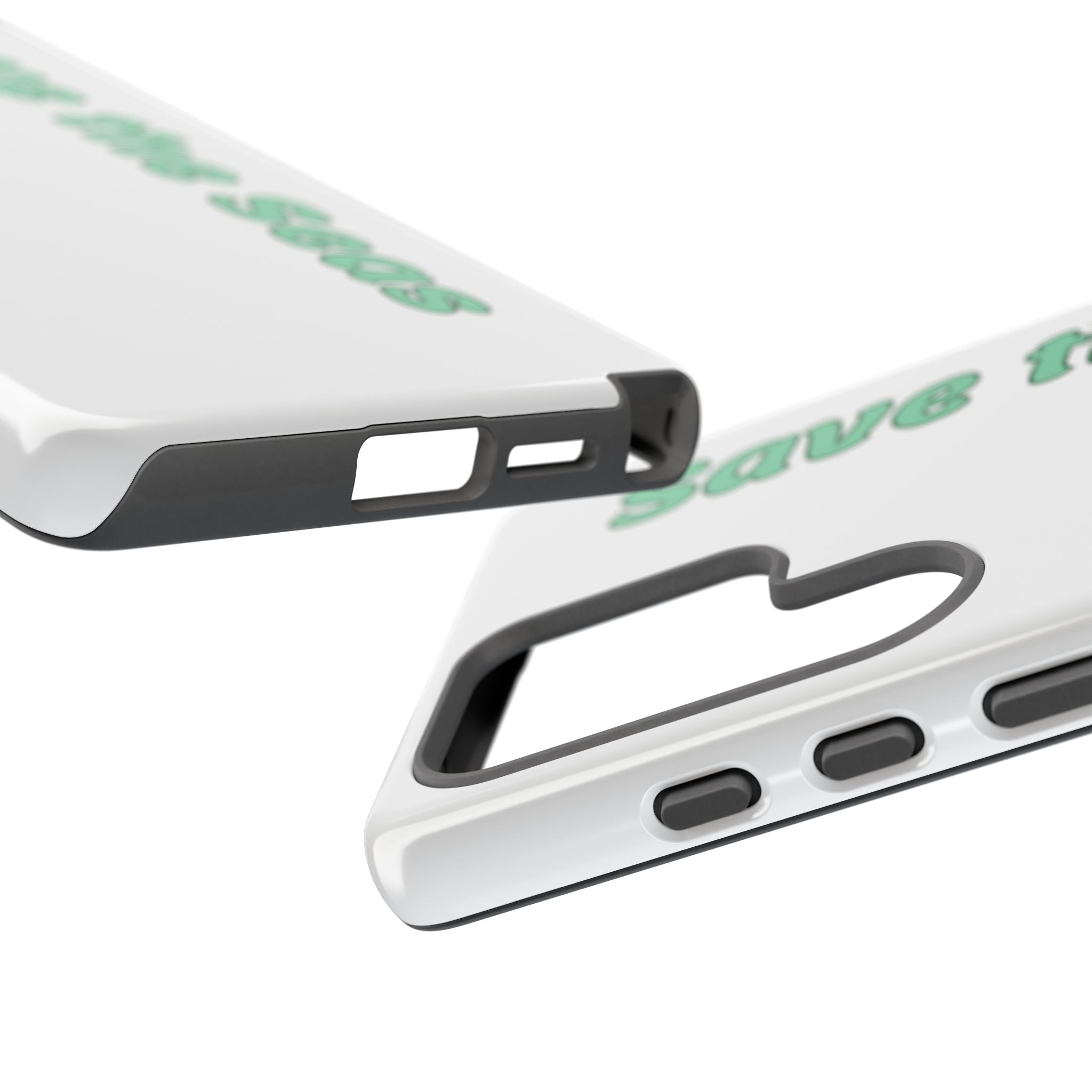 Save the Seas Phone Case - Eco-Friendly Ocean Conservation Protective Case