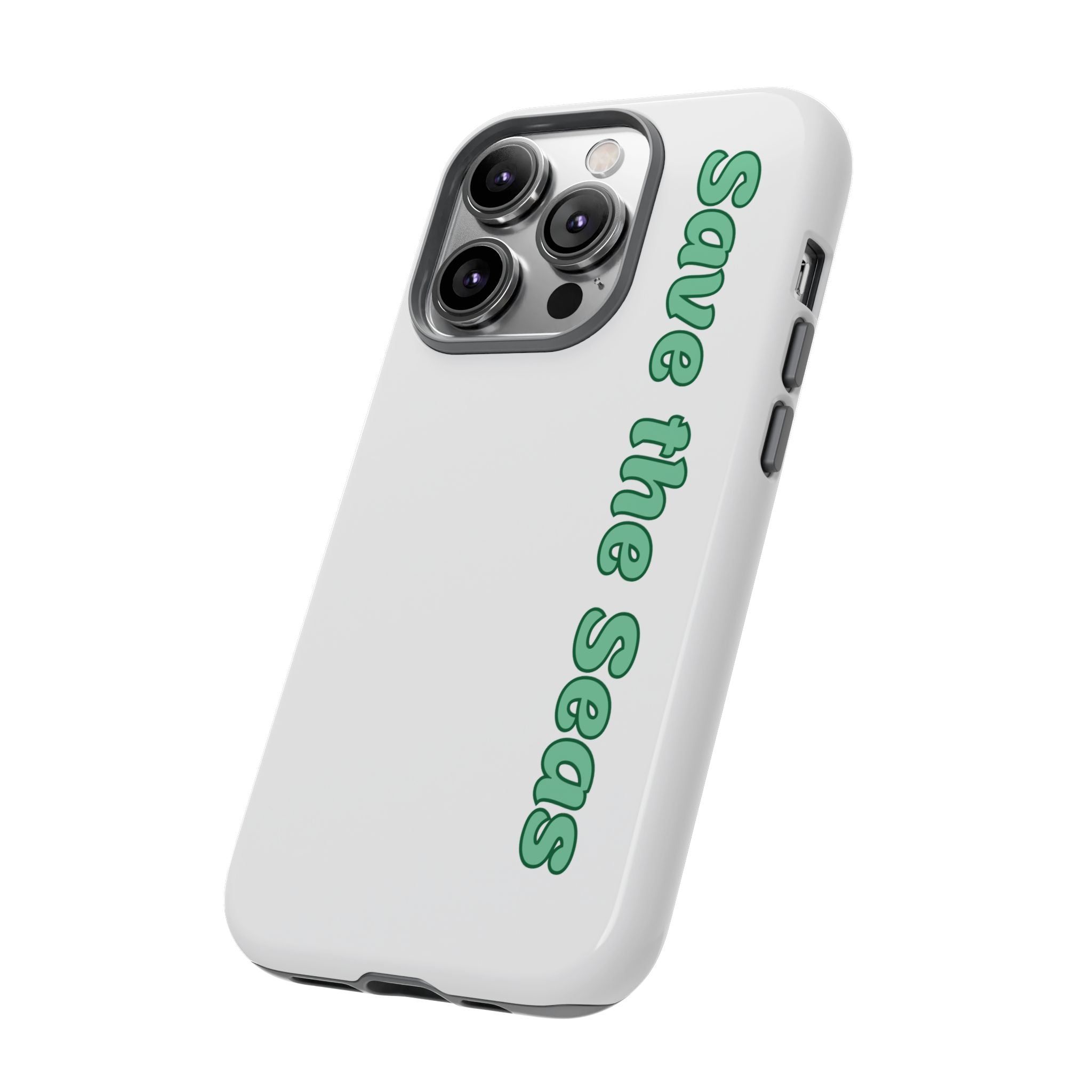 Save the Seas Phone Case - Eco-Friendly Ocean Conservation Protective Case