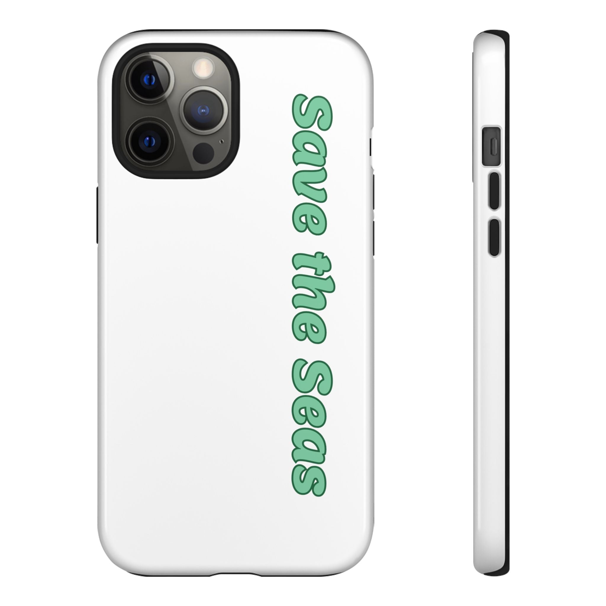 Save the Seas Phone Case - Eco-Friendly Ocean Conservation Protective Case