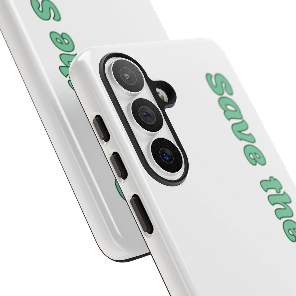 Save the Seas Phone Case - Eco-Friendly Ocean Conservation Protective Case