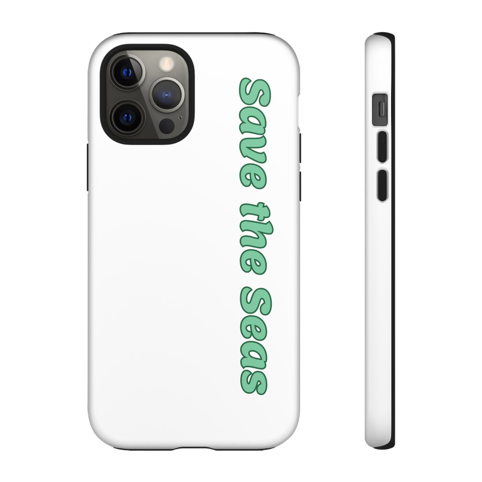 Save the Seas Phone Case - Eco-Friendly Ocean Conservation Protective Case