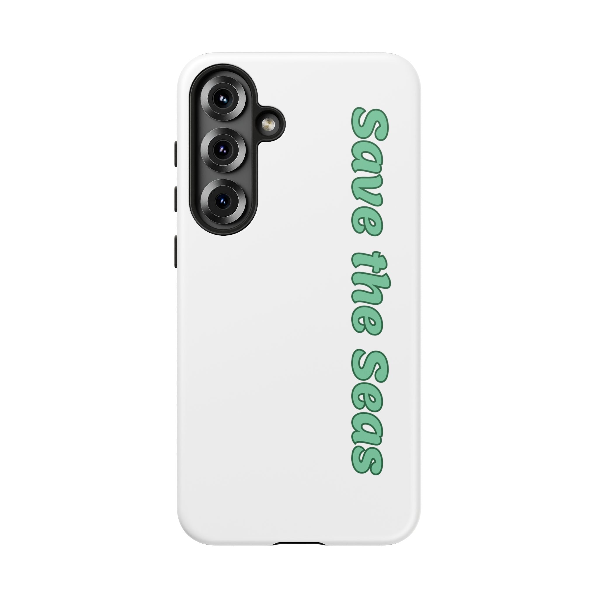 Save the Seas Phone Case - Eco-Friendly Ocean Conservation Protective Case