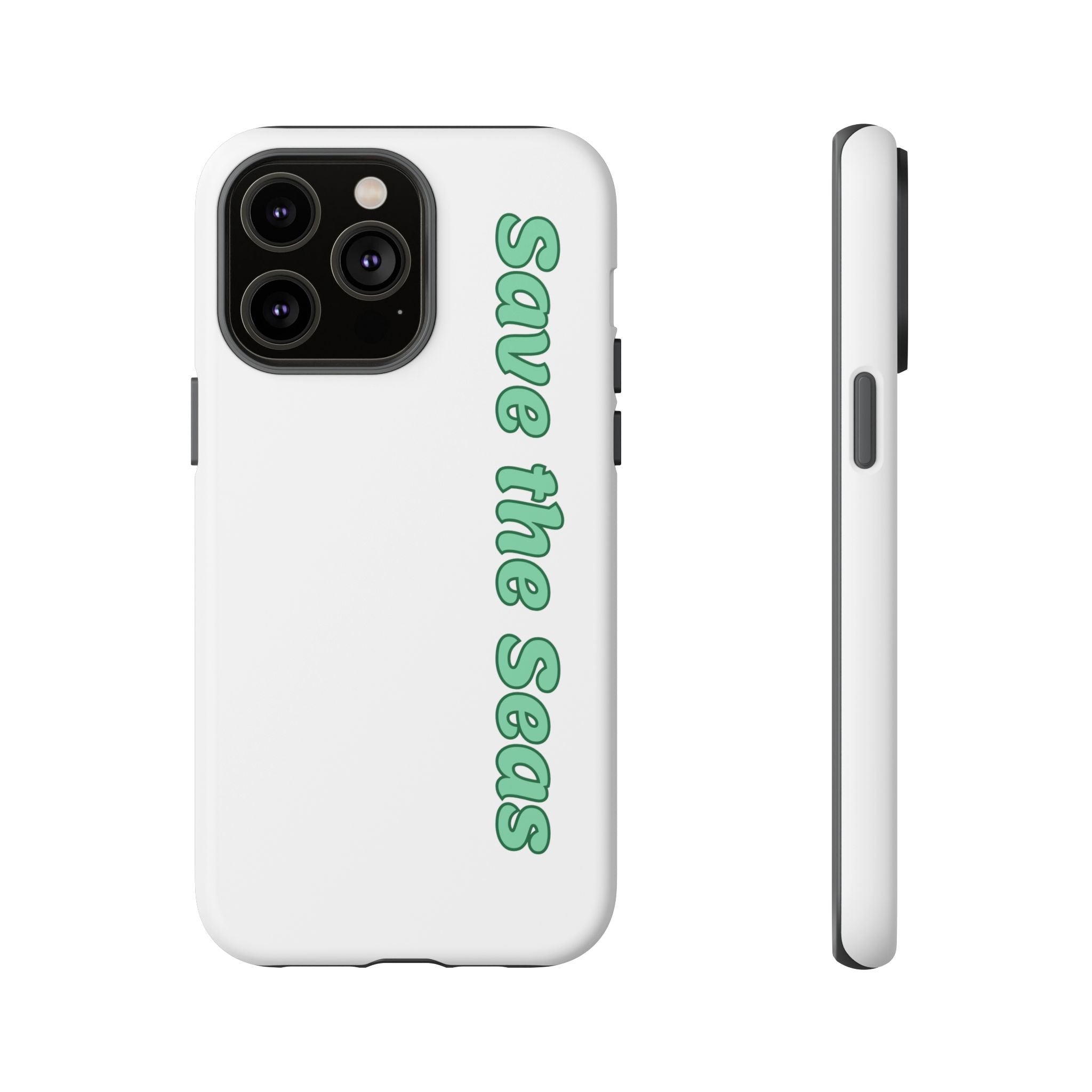 Save the Seas Phone Case - Eco-Friendly Ocean Conservation Protective Case