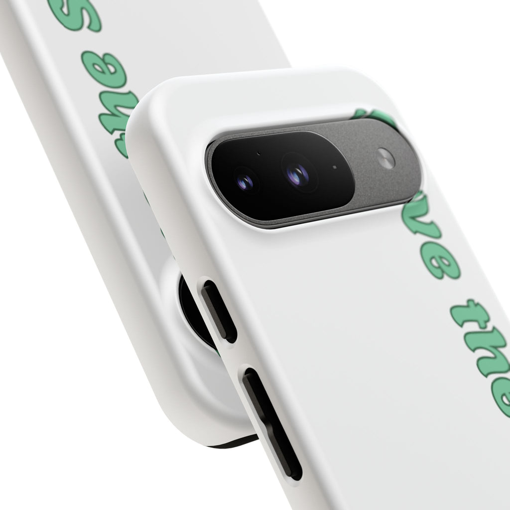 Save the Seas Phone Case - Eco-Friendly Ocean Conservation Protective Case