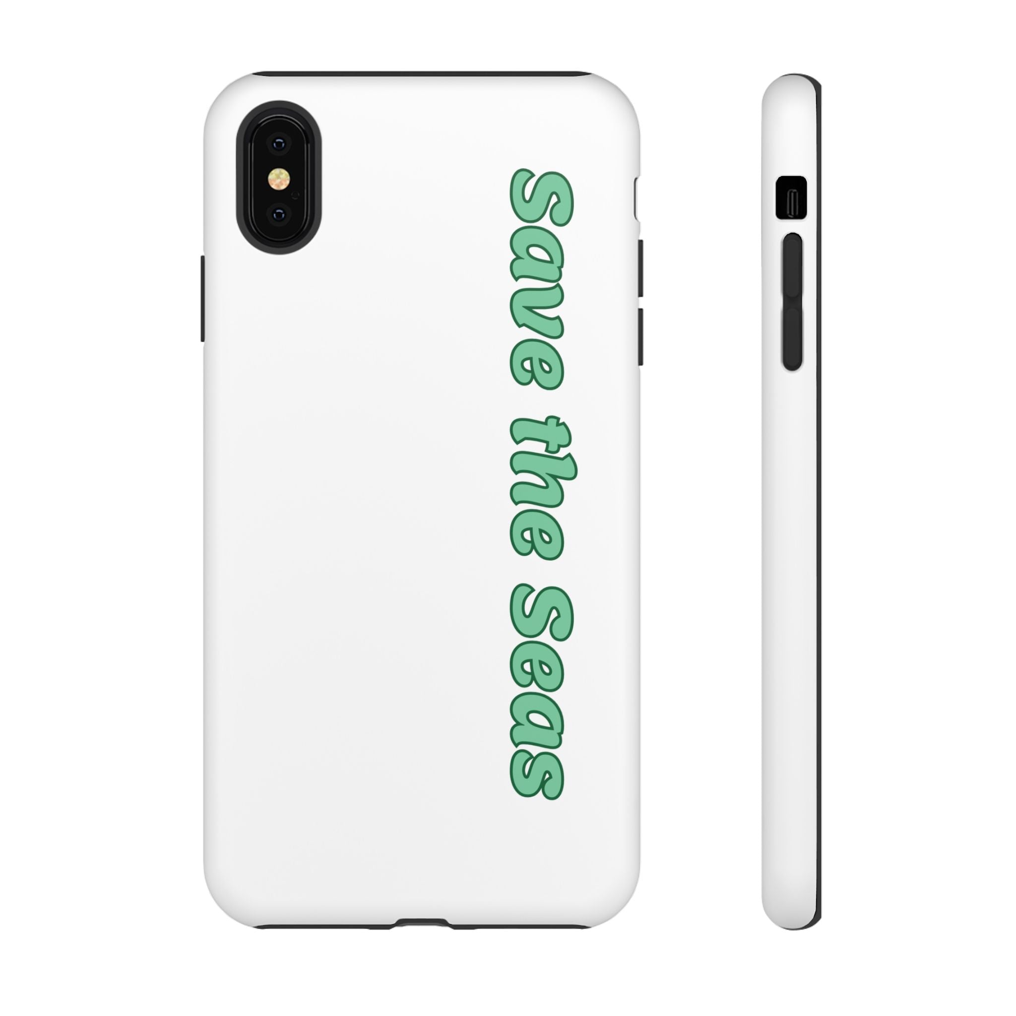 Save the Seas Phone Case - Eco-Friendly Ocean Conservation Protective Case