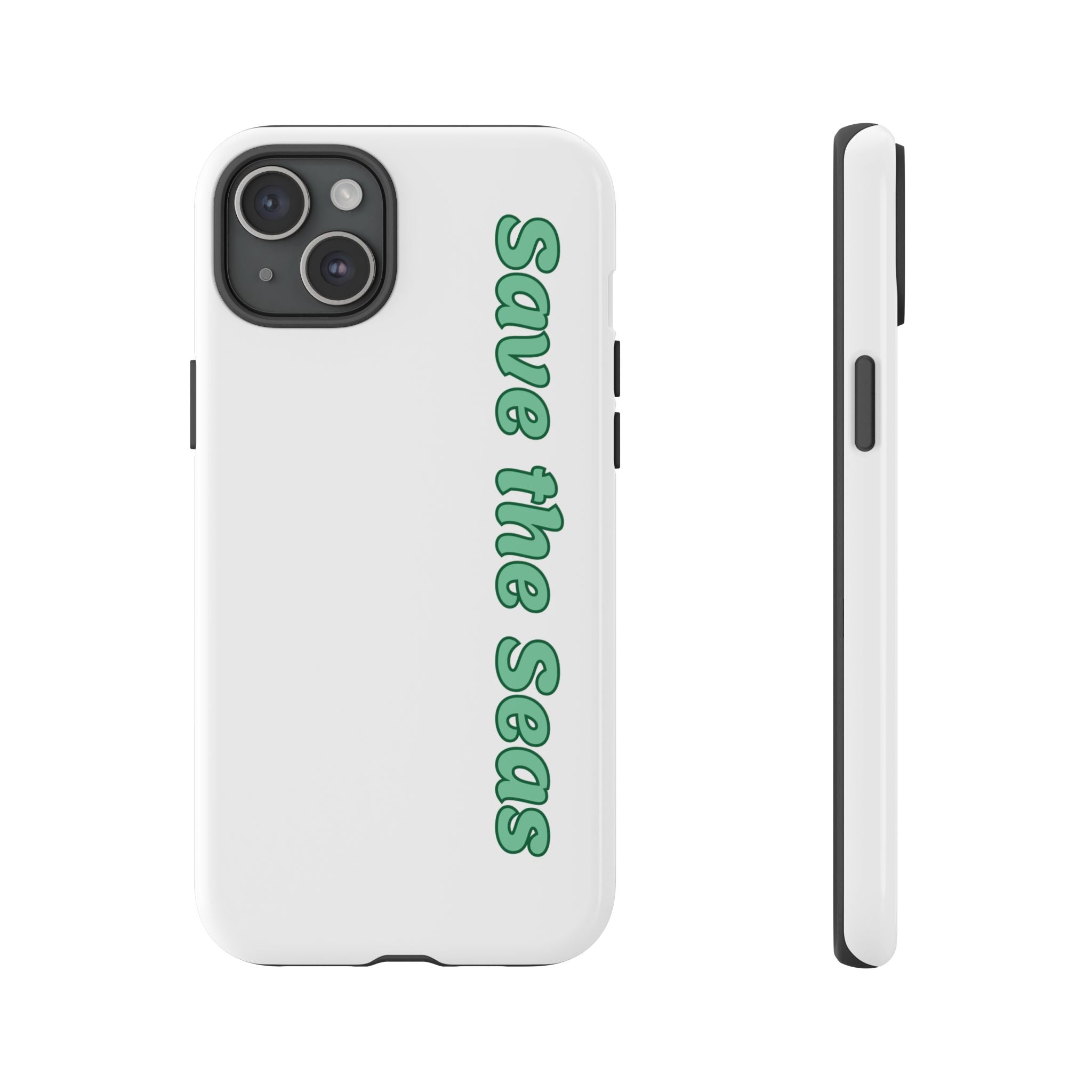 Save the Seas Phone Case - Eco-Friendly Ocean Conservation Protective Case