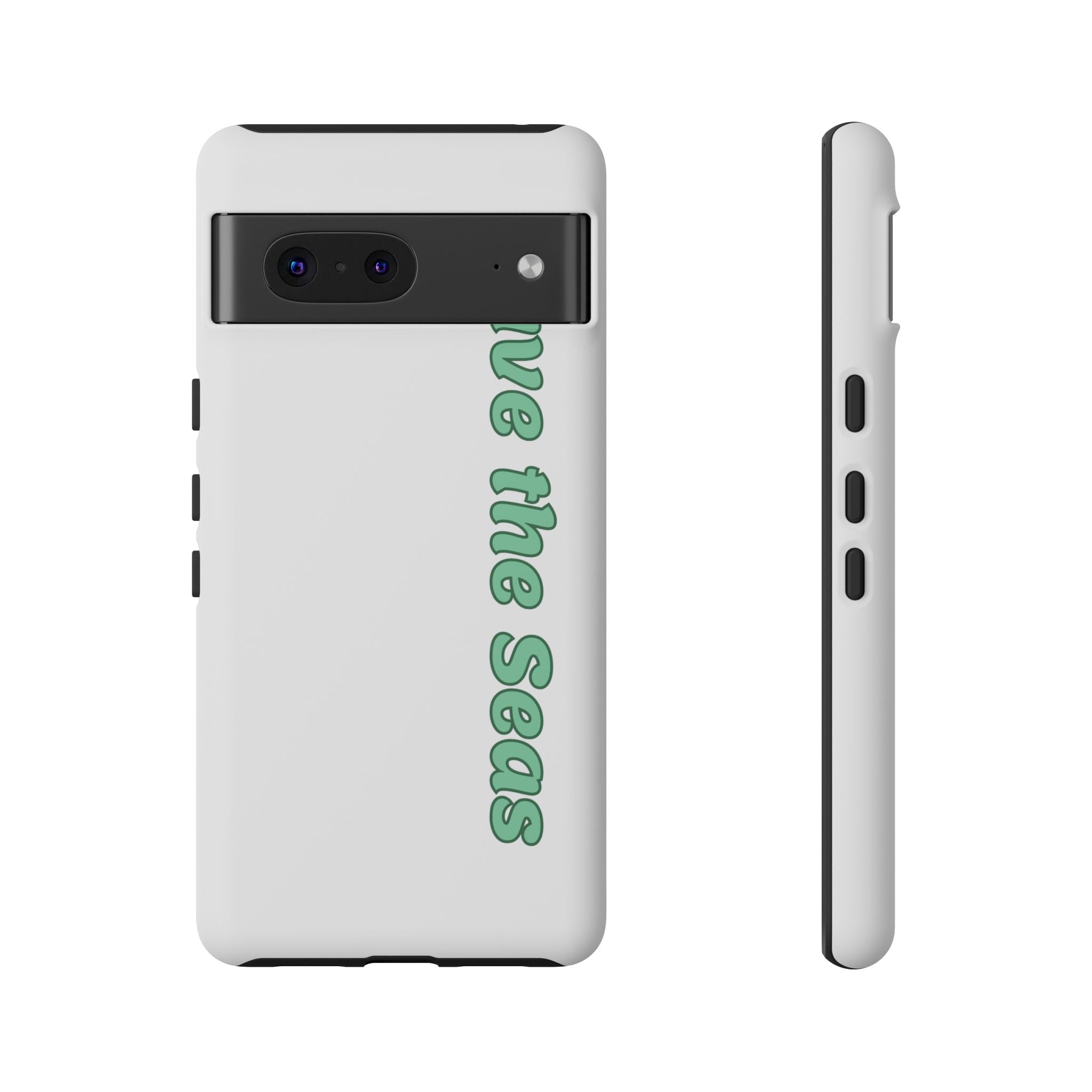 Save the Seas Phone Case - Eco-Friendly Ocean Conservation Protective Case