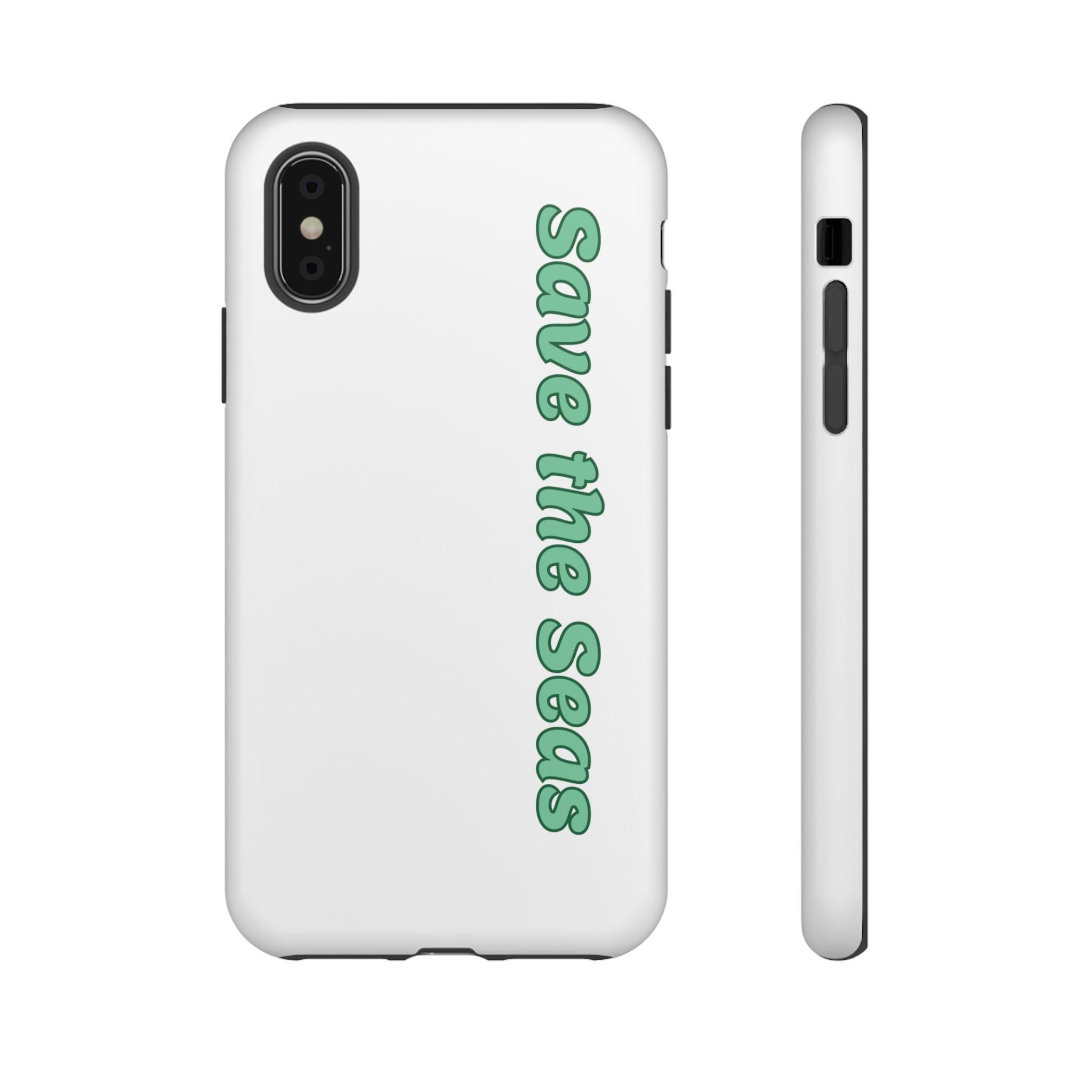 Save the Seas Phone Case - Eco-Friendly Ocean Conservation Protective Case