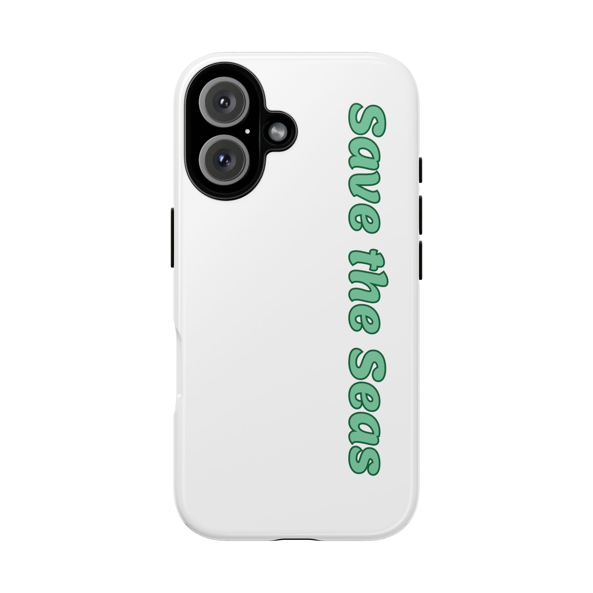Save the Seas Phone Case - Eco-Friendly Ocean Conservation Protective Case