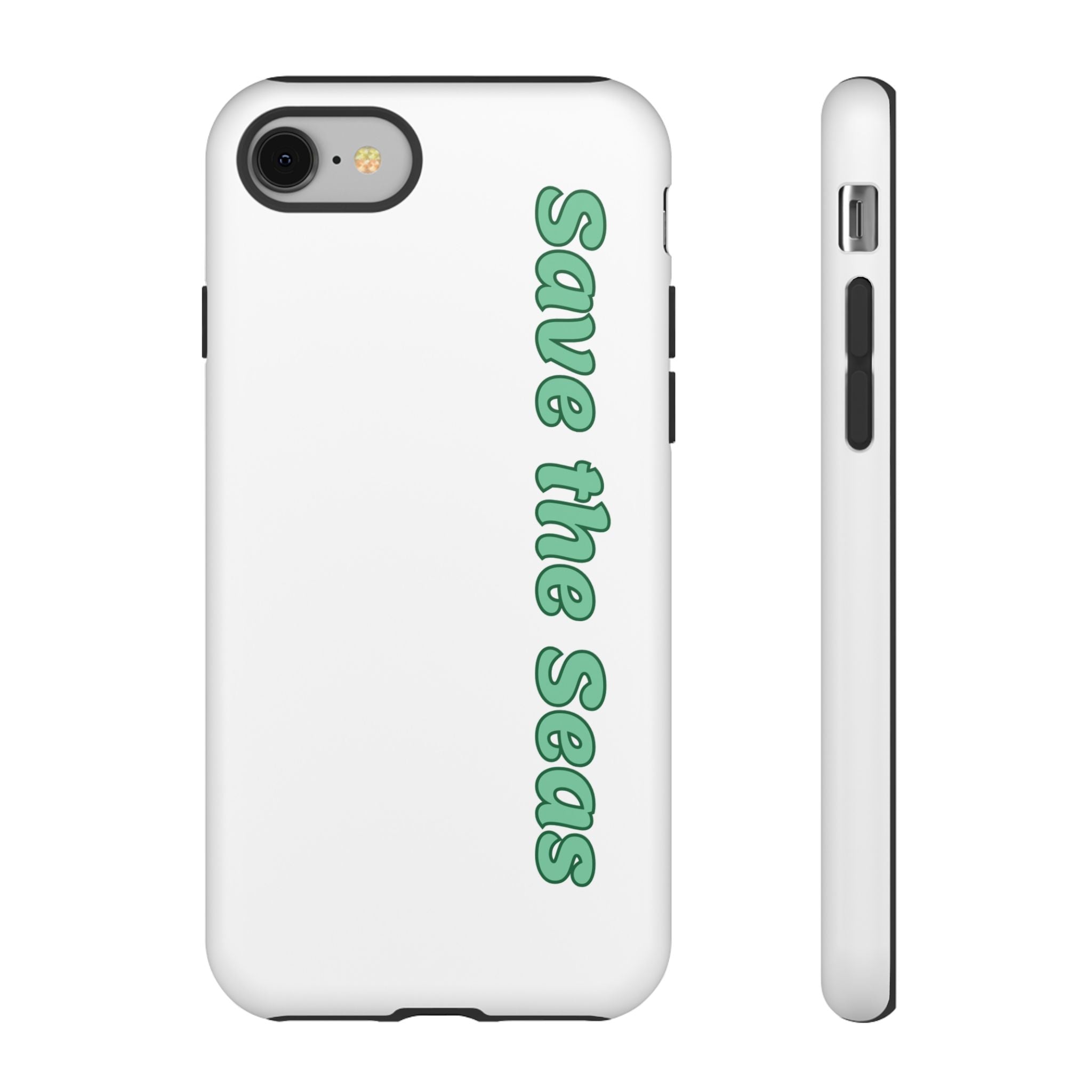 Save the Seas Phone Case - Eco-Friendly Ocean Conservation Protective Case