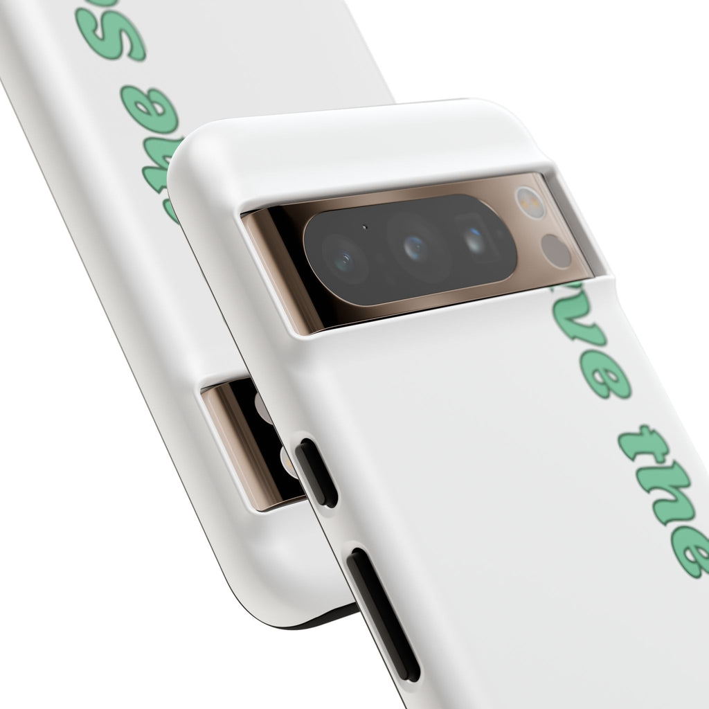 Save the Seas Phone Case - Eco-Friendly Ocean Conservation Protective Case