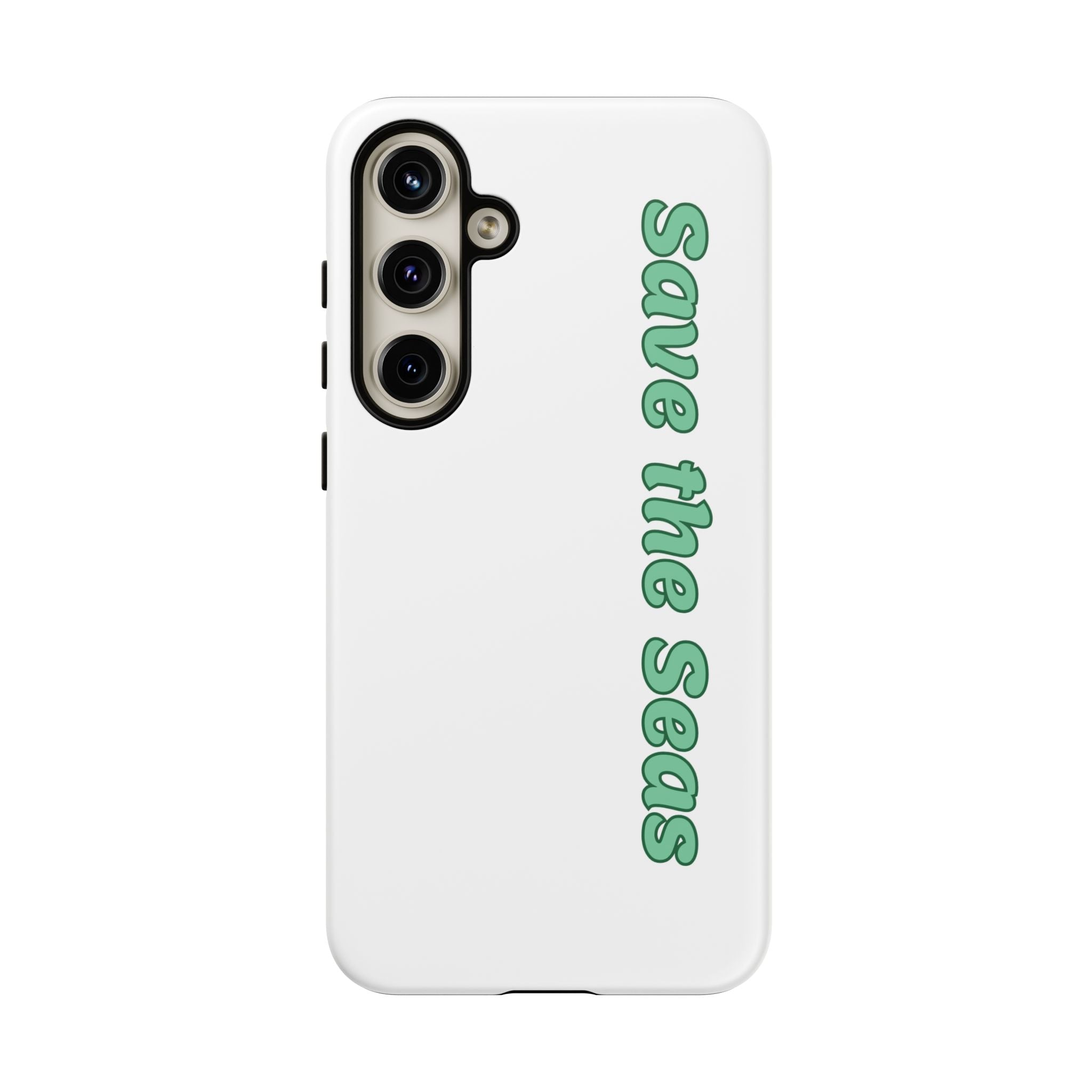 Save the Seas Phone Case - Eco-Friendly Ocean Conservation Protective Case