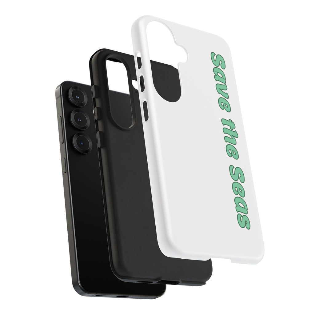 Save the Seas Phone Case - Eco-Friendly Ocean Conservation Protective Case
