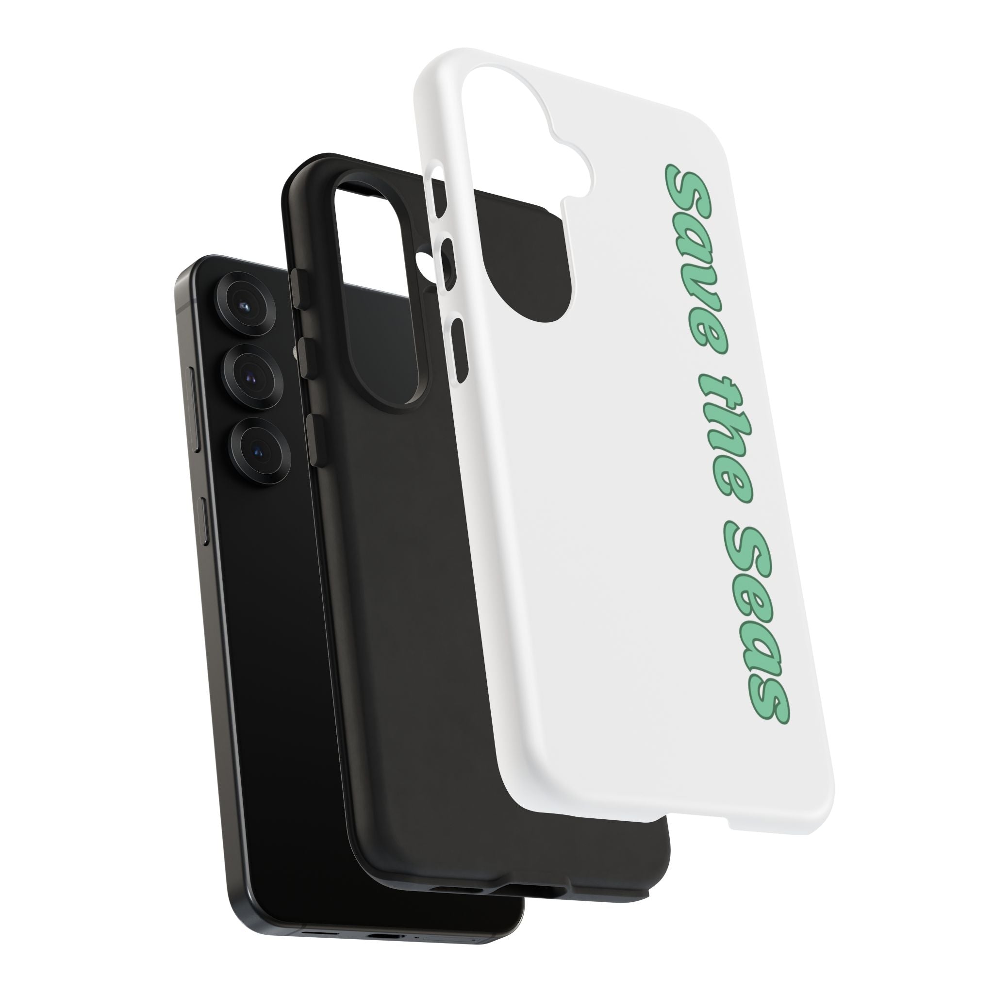 Save the Seas Phone Case - Eco-Friendly Ocean Conservation Protective Case