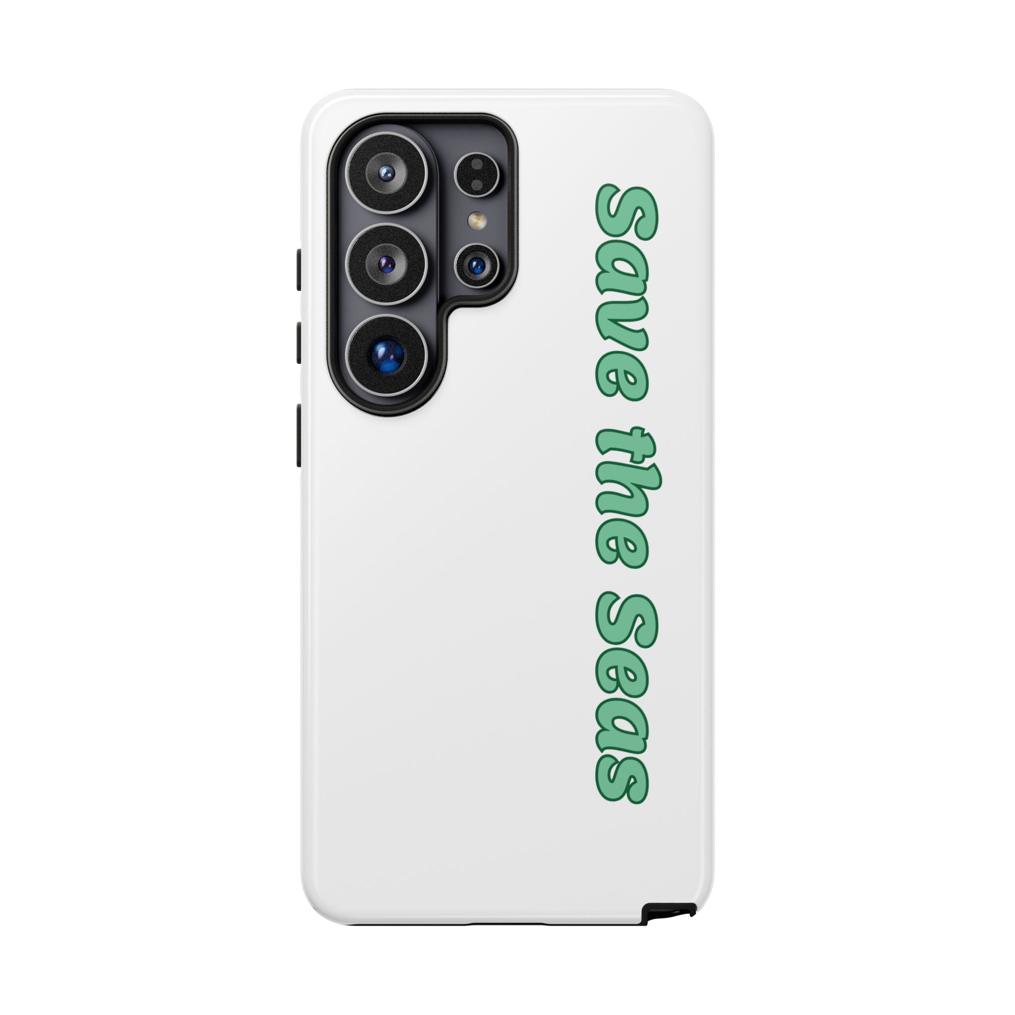 Save the Seas Phone Case - Eco-Friendly Ocean Conservation Protective Case