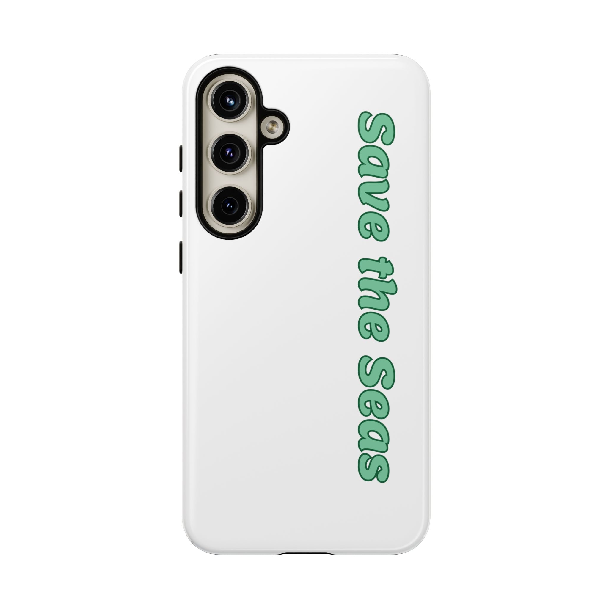 Save the Seas Phone Case - Eco-Friendly Ocean Conservation Protective Case
