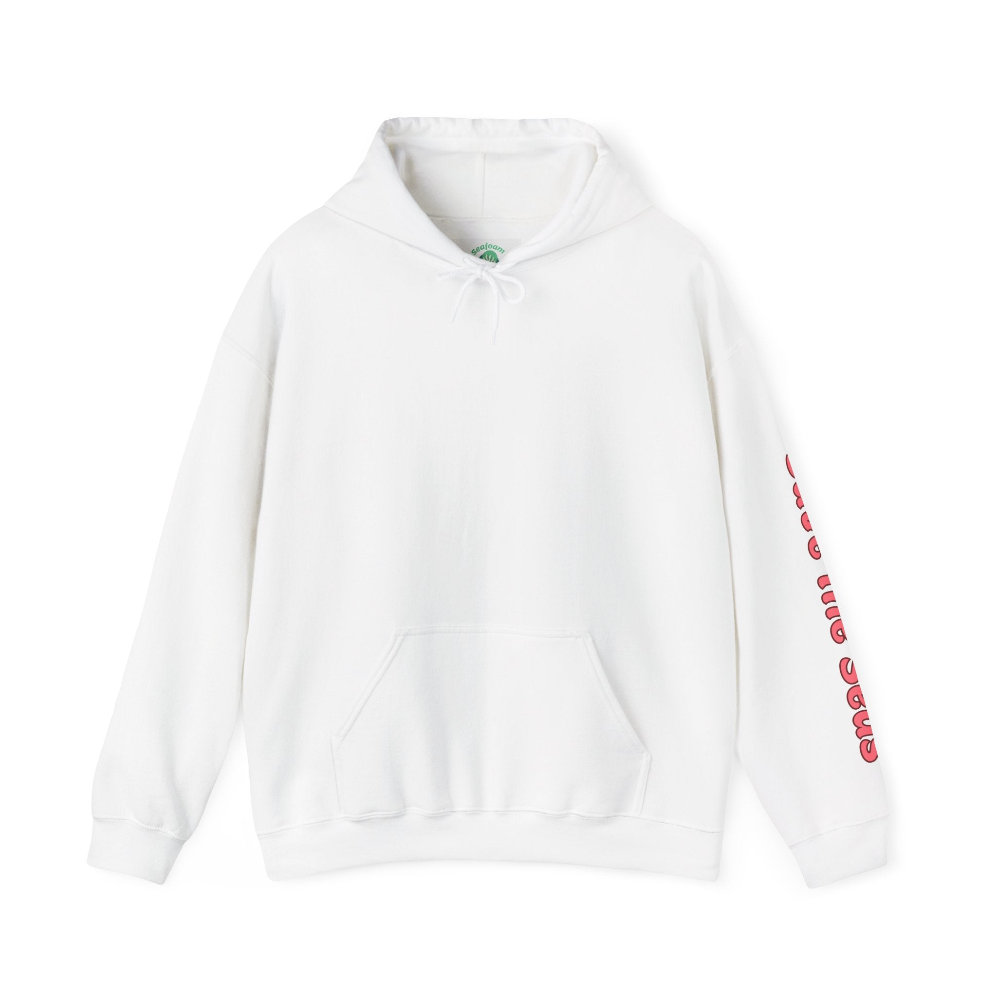 Save the Seas Hoodie — Marine Conservation Graphic Hooded Sweatshirt