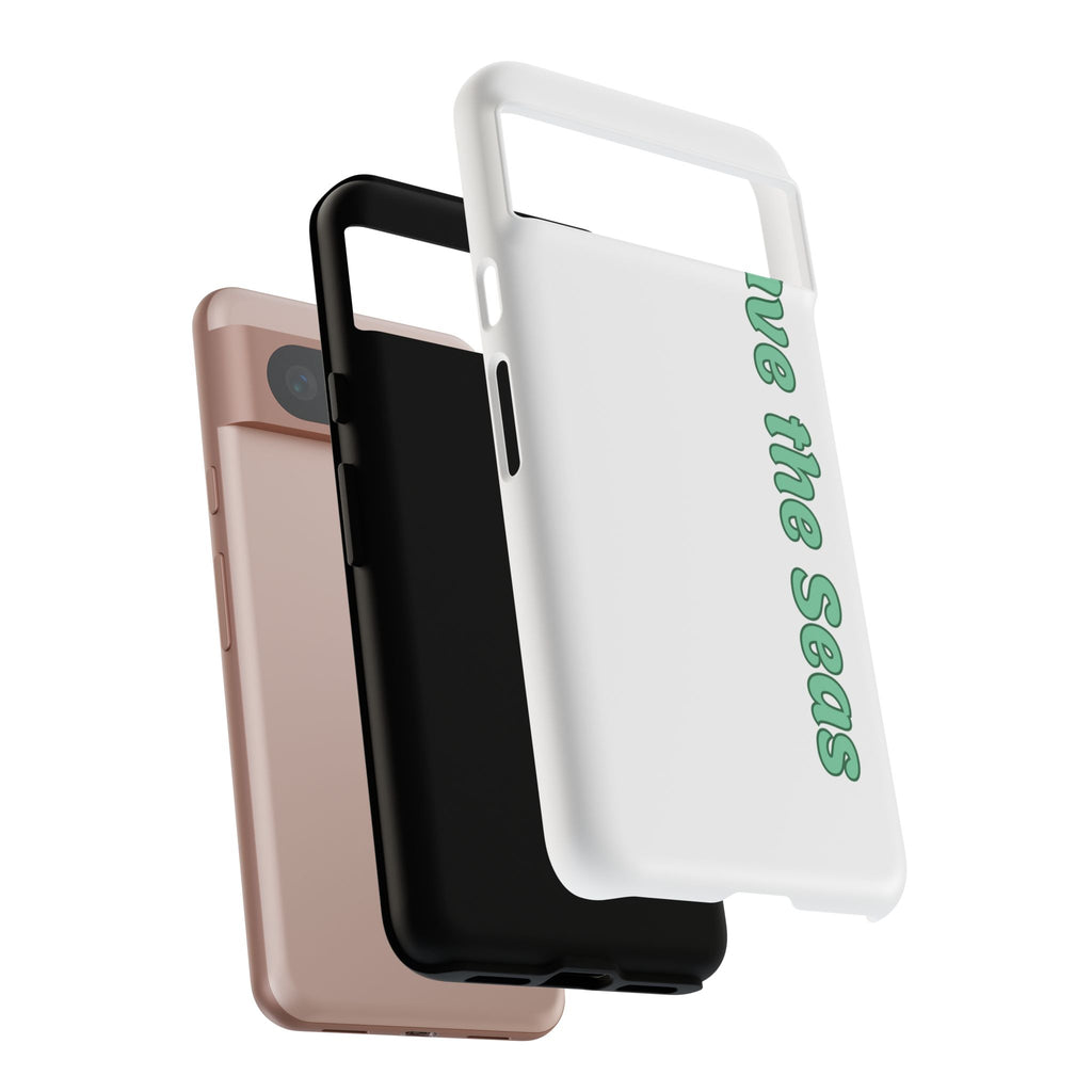 Save the Seas Phone Case - Eco-Friendly Ocean Conservation Protective Case