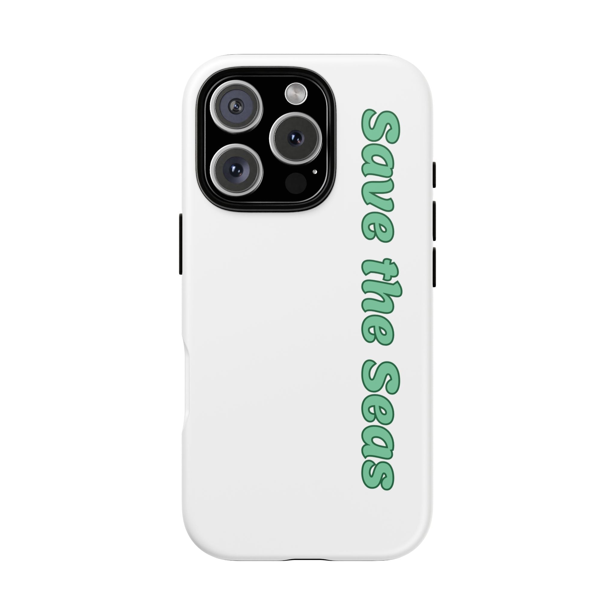 Save the Seas Phone Case - Eco-Friendly Ocean Conservation Protective Case