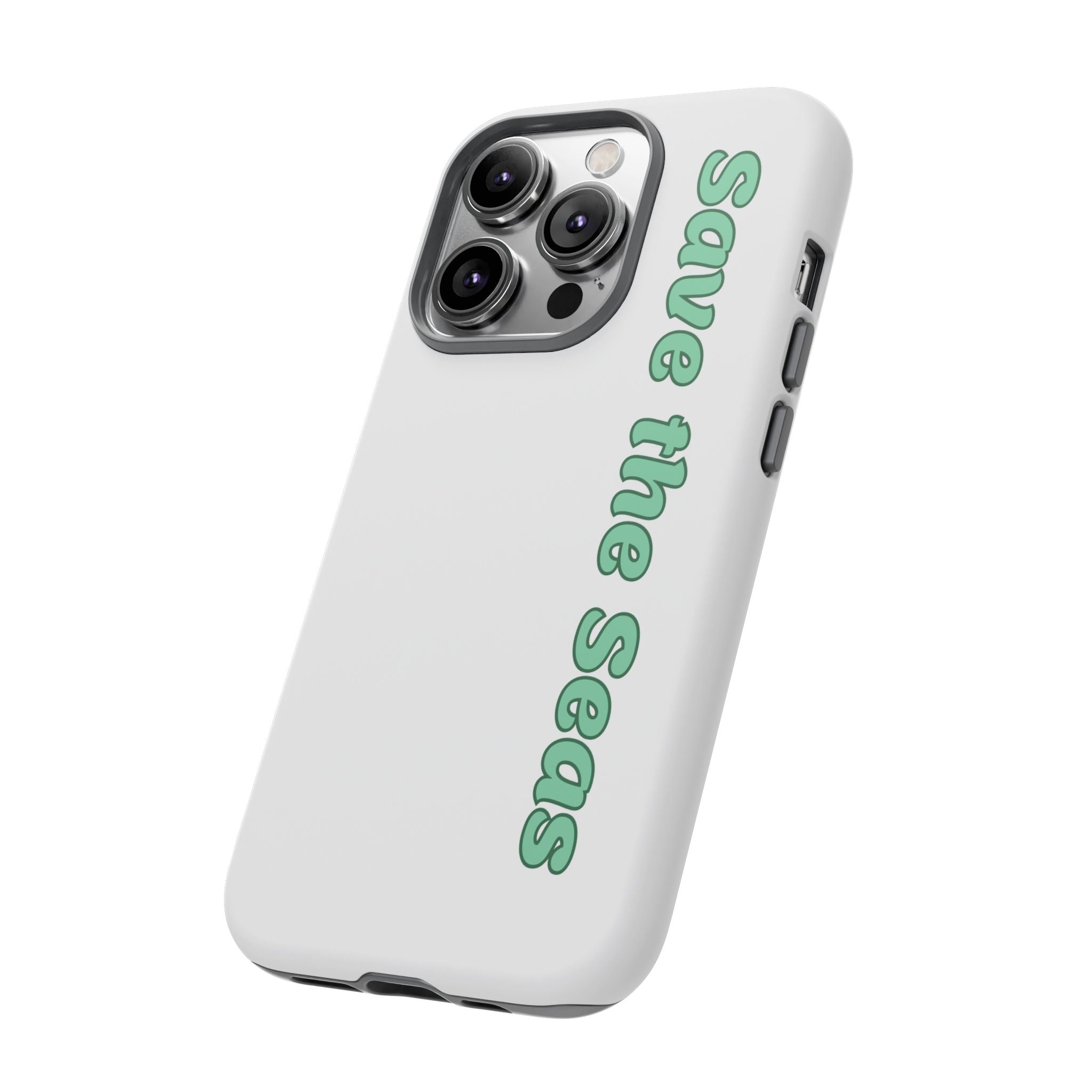 Save the Seas Phone Case - Eco-Friendly Ocean Conservation Protective Case