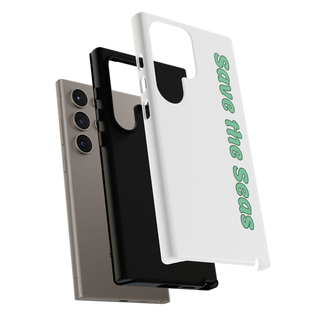 Save the Seas Phone Case - Eco-Friendly Ocean Conservation Protective Case