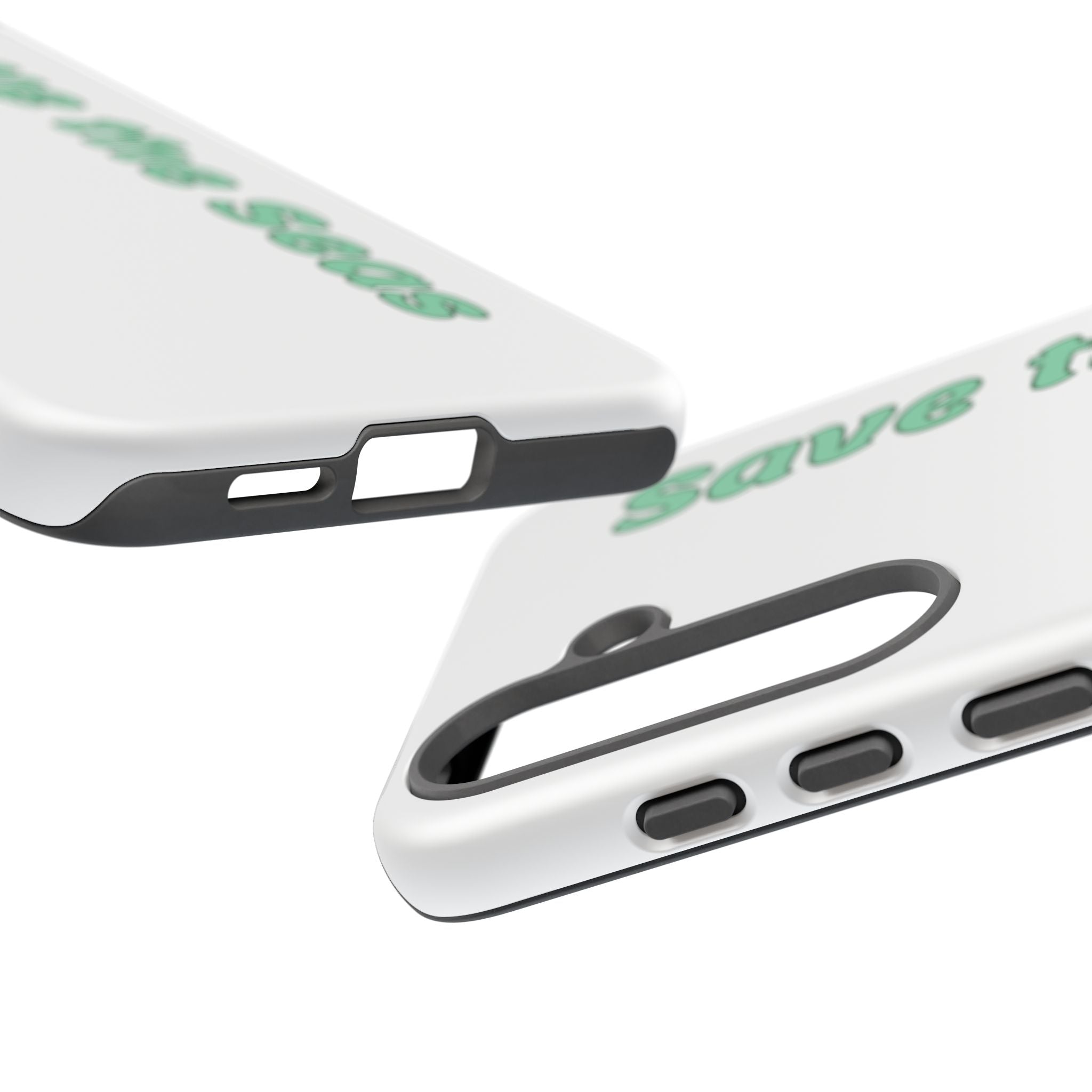 Save the Seas Phone Case - Eco-Friendly Ocean Conservation Protective Case